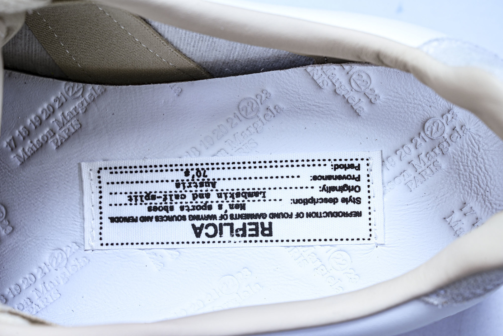 纯原出品-Maison Margiela马吉拉 Replica 皮质绒面革 运动鞋德训鞋休闲通勤平底鞋单