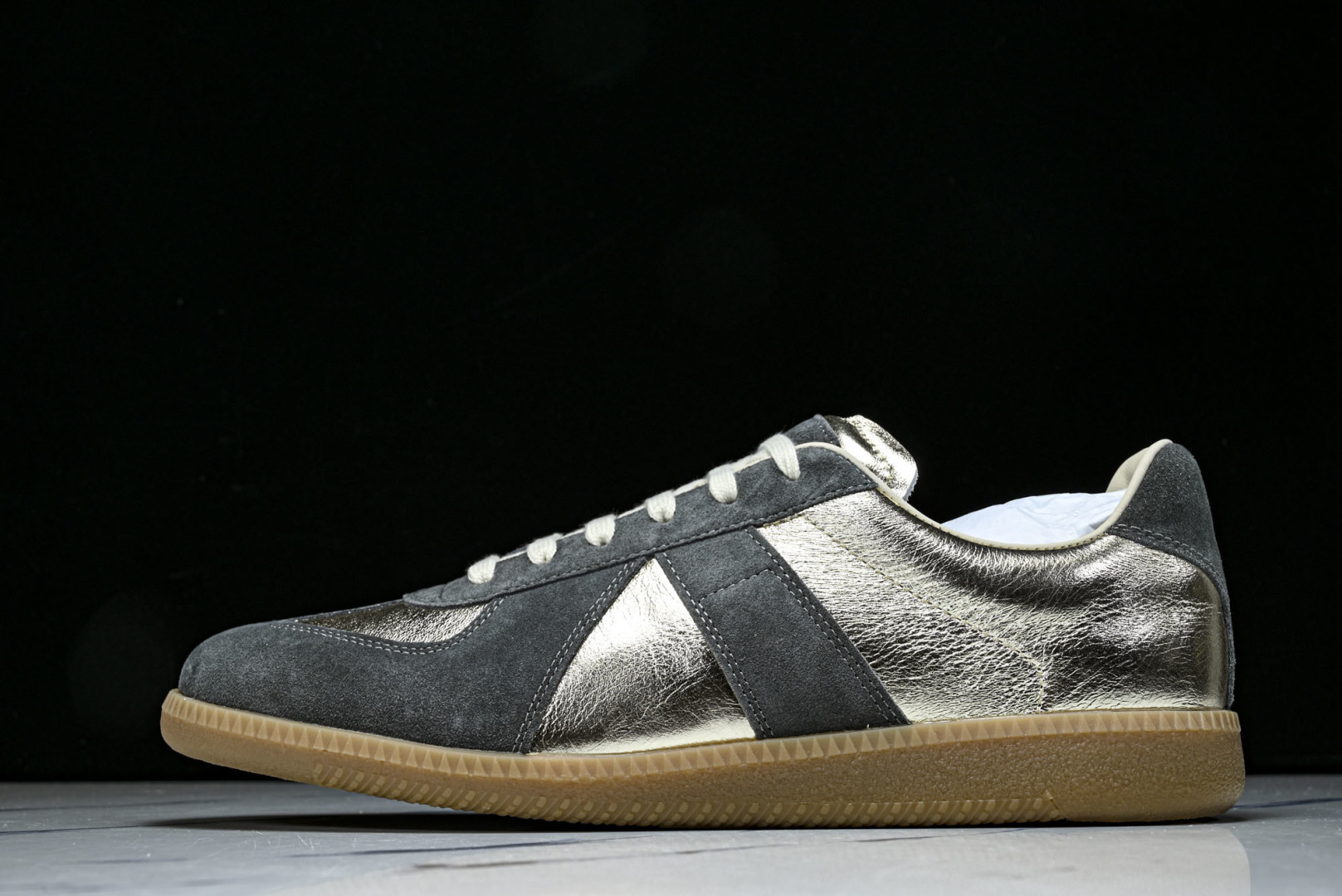 纯原出品-Maison Margiela马吉拉 Replica 皮质绒面革 运动鞋德训鞋休闲通勤平底鞋单