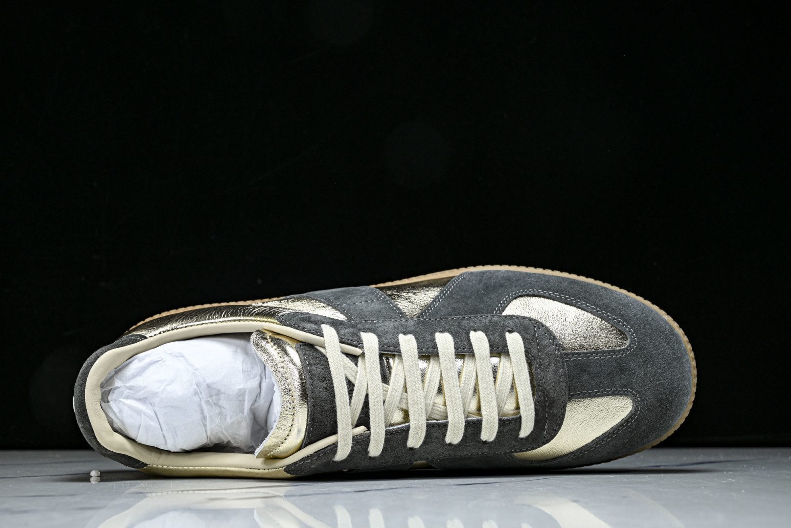 纯原出品-Maison Margiela马吉拉 Replica 皮质绒面革 运动鞋德训鞋休闲通勤平底鞋单