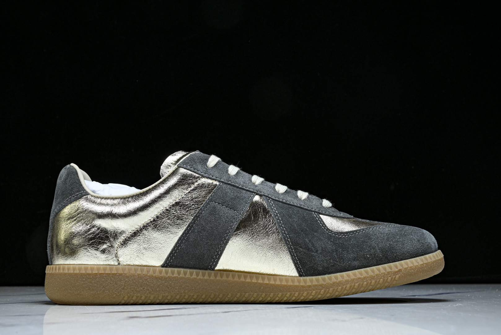 纯原出品-Maison Margiela马吉拉 Replica 皮质绒面革 运动鞋德训鞋休闲通勤平底鞋单