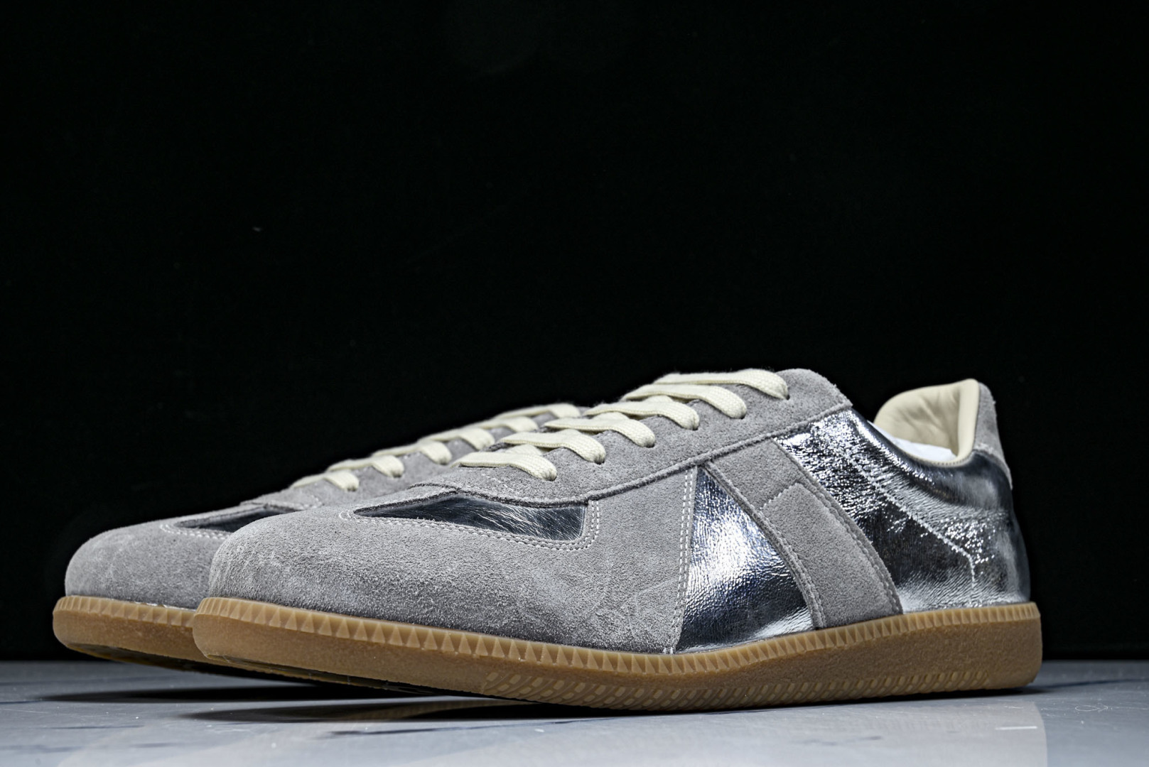 纯原出品-Maison Margiela马吉拉 Replica 皮质绒面革 运动鞋德训鞋休闲通勤平底鞋单