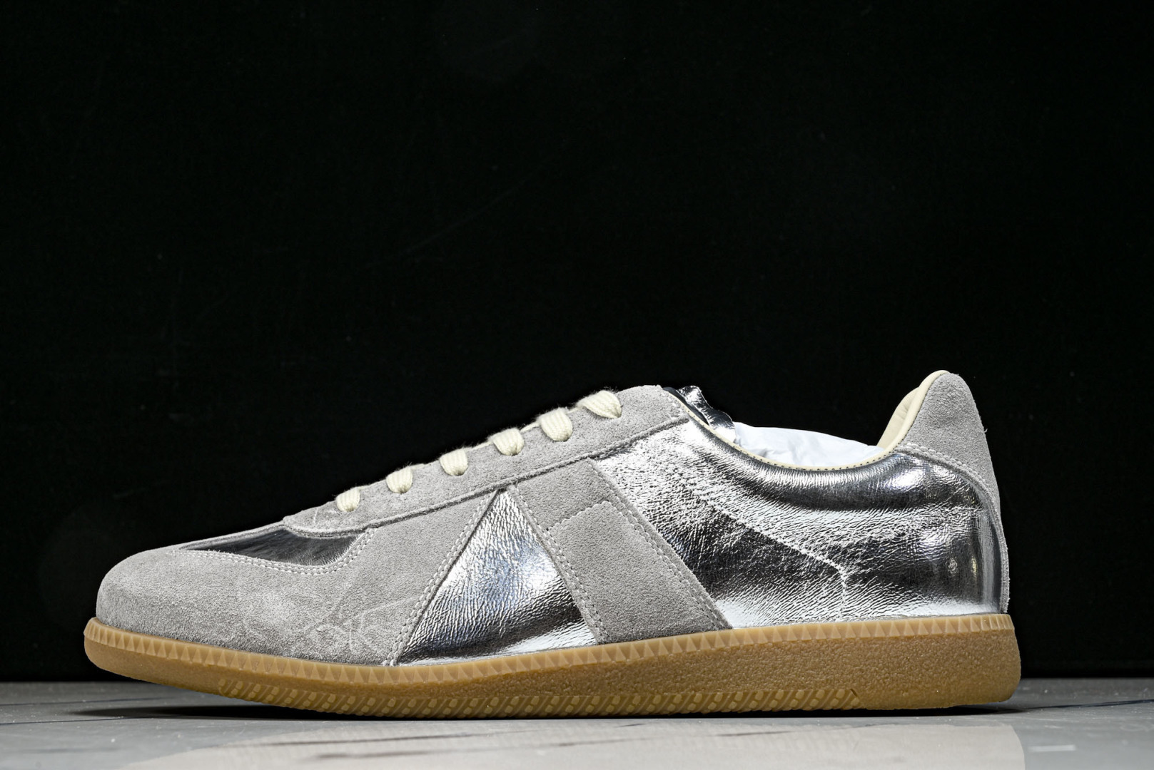 纯原出品-Maison Margiela马吉拉 Replica 皮质绒面革 运动鞋德训鞋休闲通勤平底鞋单