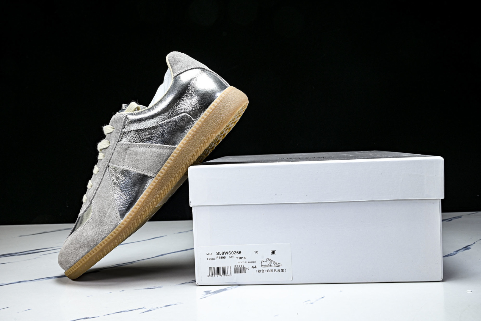 纯原出品-Maison Margiela马吉拉 Replica 皮质绒面革 运动鞋德训鞋休闲通勤平底鞋单