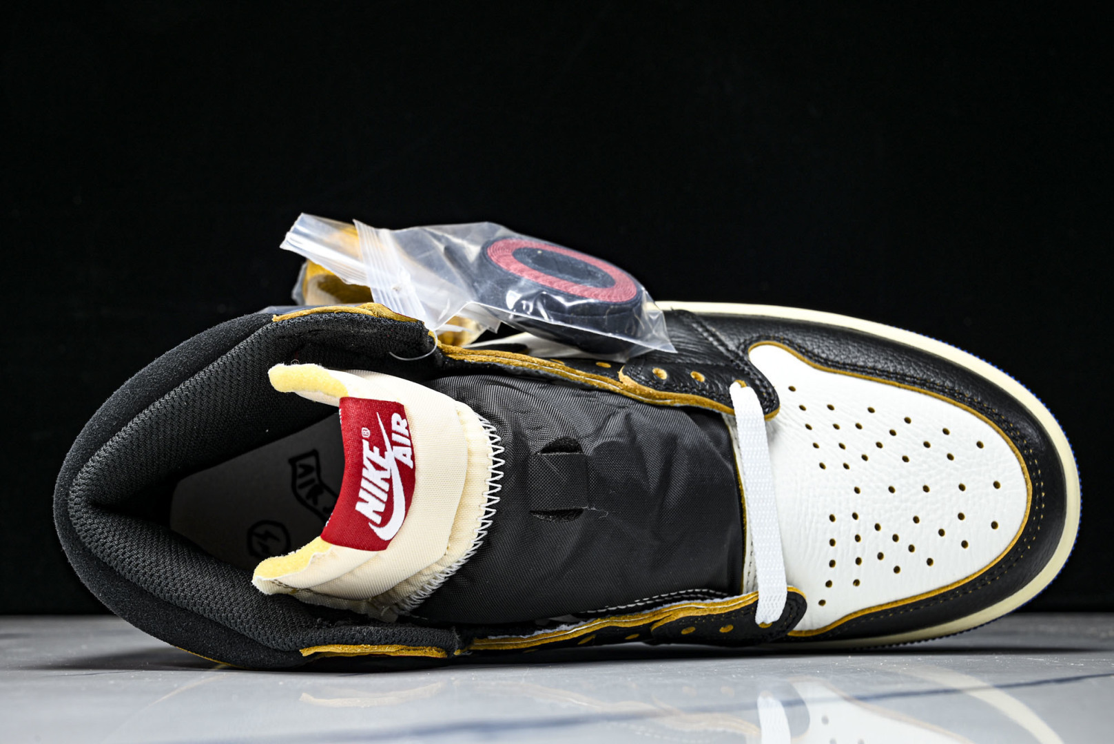 AJ1蓝拼接 尺码40-47.5纯原出品-Air Jordan 1 Retro High OG SP F