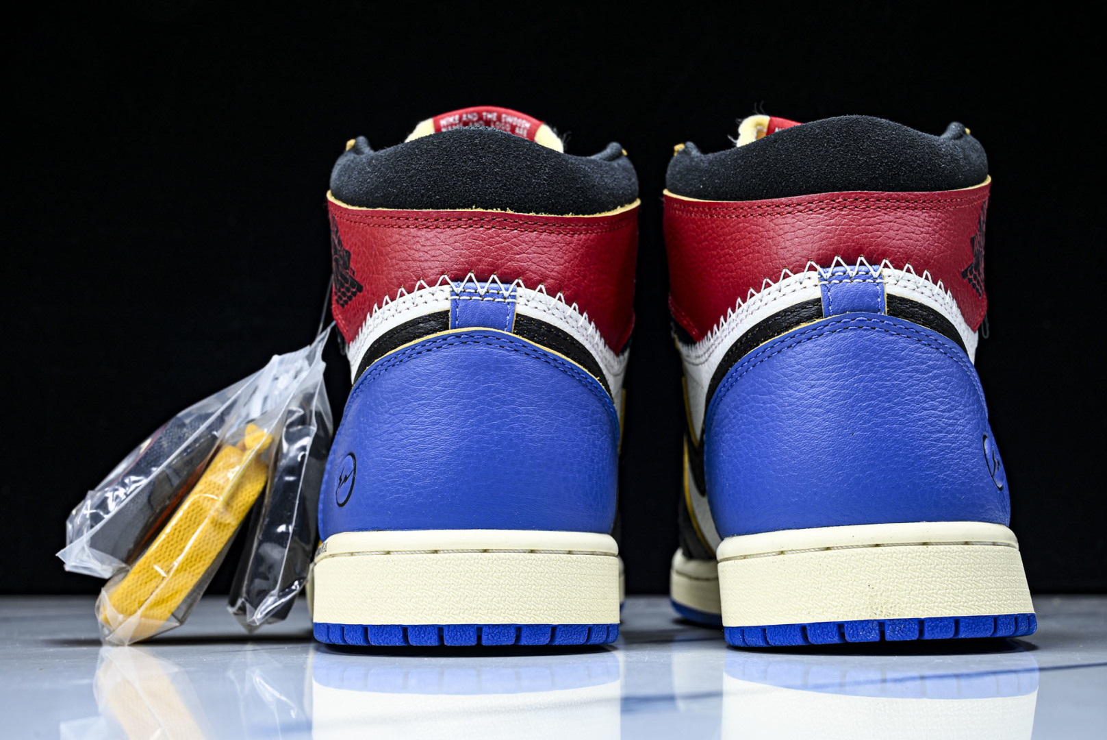 AJ1蓝拼接 尺码40-47.5纯原出品-Air Jordan 1 Retro High OG SP F