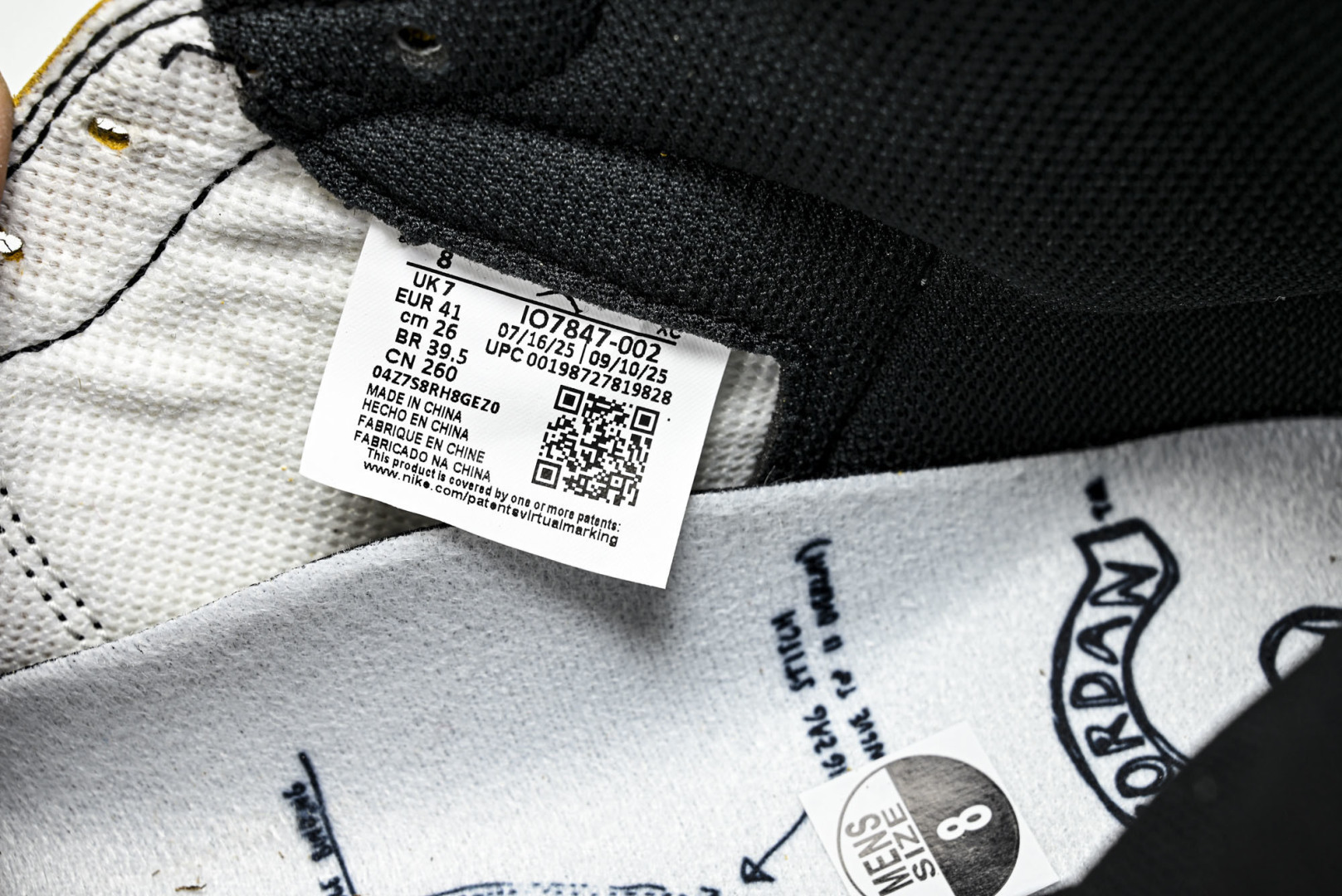 AJ1蓝拼接 尺码40-47.5纯原出品-Air Jordan 1 Retro High OG SP F