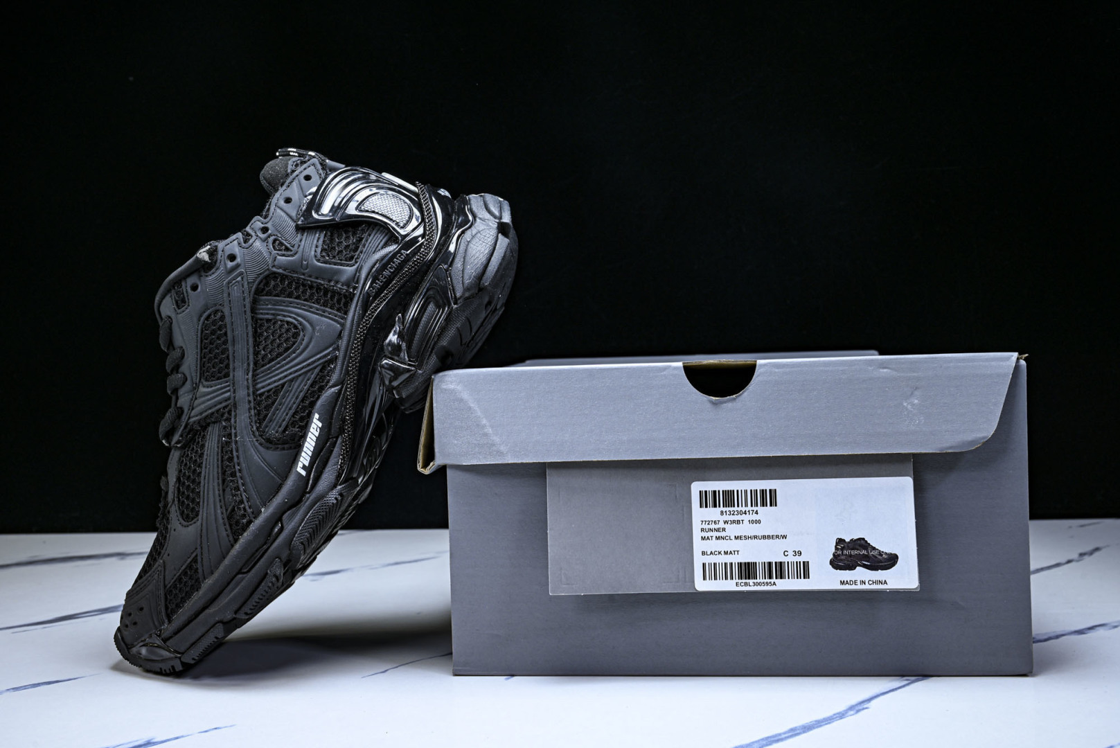 巴黎 尺码:35-46 偏大一码纯原版出品-Balenciaga Runner Kith Four.Co