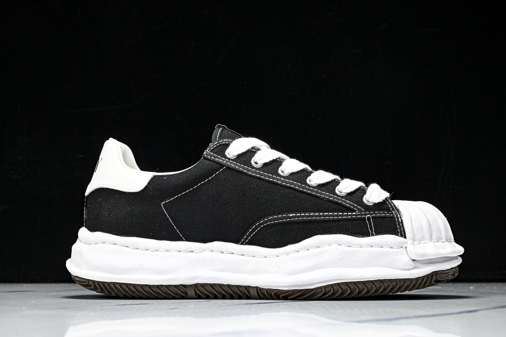 MMY 尺码35-46纯原版出品-MIHARA YASUHIRO 三原康裕 经典裸色帆布溶解鞋0685-