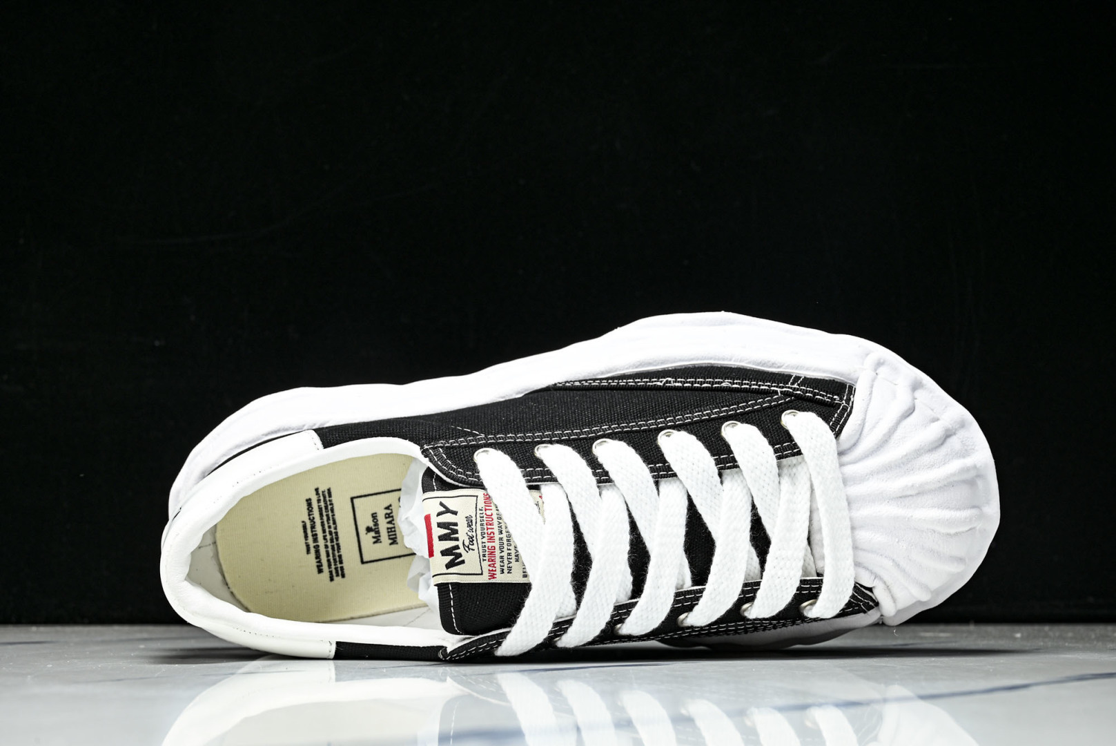 MMY 尺码35-46纯原版出品-MIHARA YASUHIRO 三原康裕 经典裸色帆布溶解鞋0685-