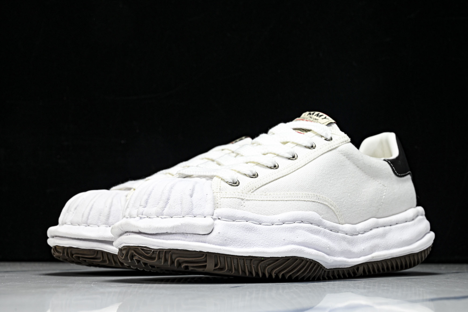 MMY 尺码35-46纯原版出品-MIHARA YASUHIRO 三原康裕 经典裸色帆布溶解鞋0685-