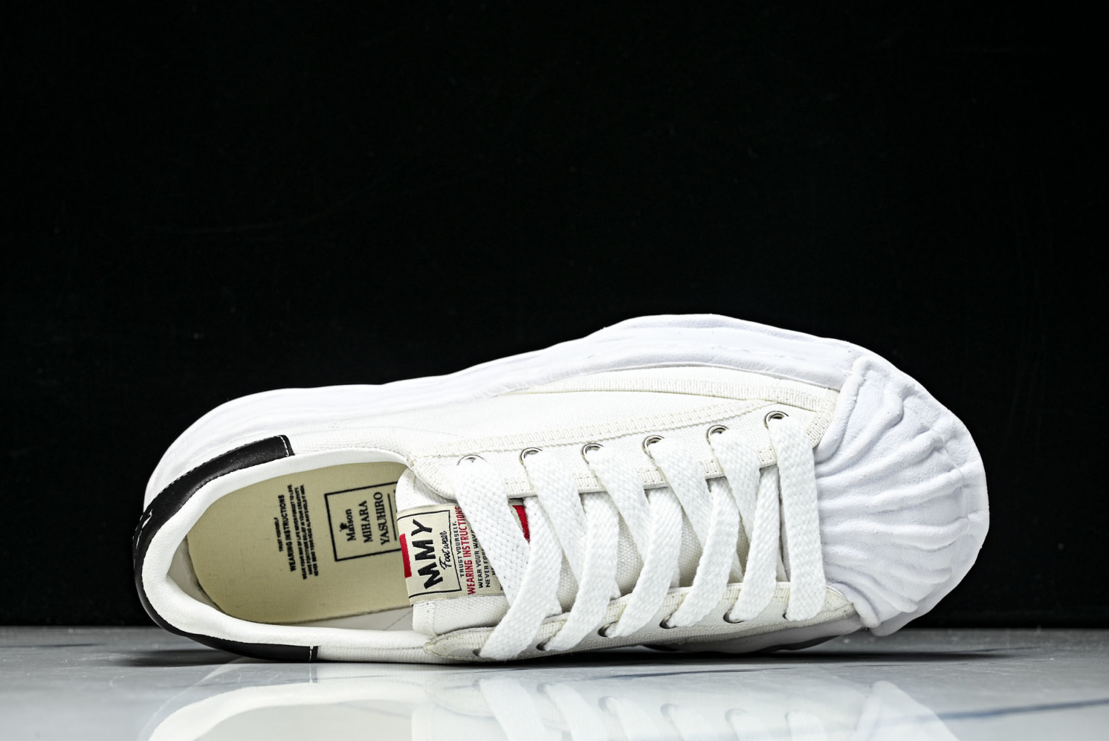 MMY 尺码35-46纯原版出品-MIHARA YASUHIRO 三原康裕 经典裸色帆布溶解鞋0685-