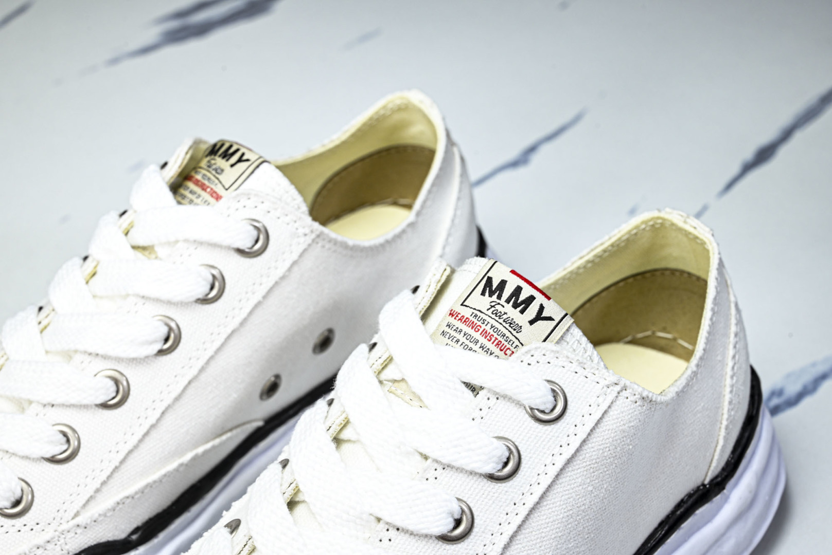 MMY 尺码35-46纯原版出品-MIHARA YASUHIRO 三原康裕 经典裸色帆布溶解鞋BX168