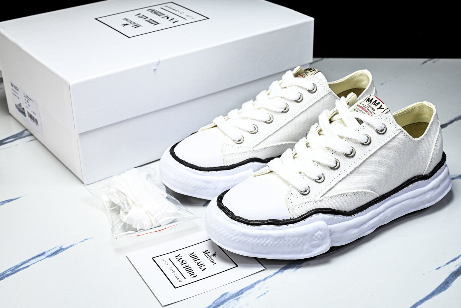 MMY 尺码35-46纯原版出品-MIHARA YASUHIRO 三原康裕 经典裸色帆布溶解鞋BX168