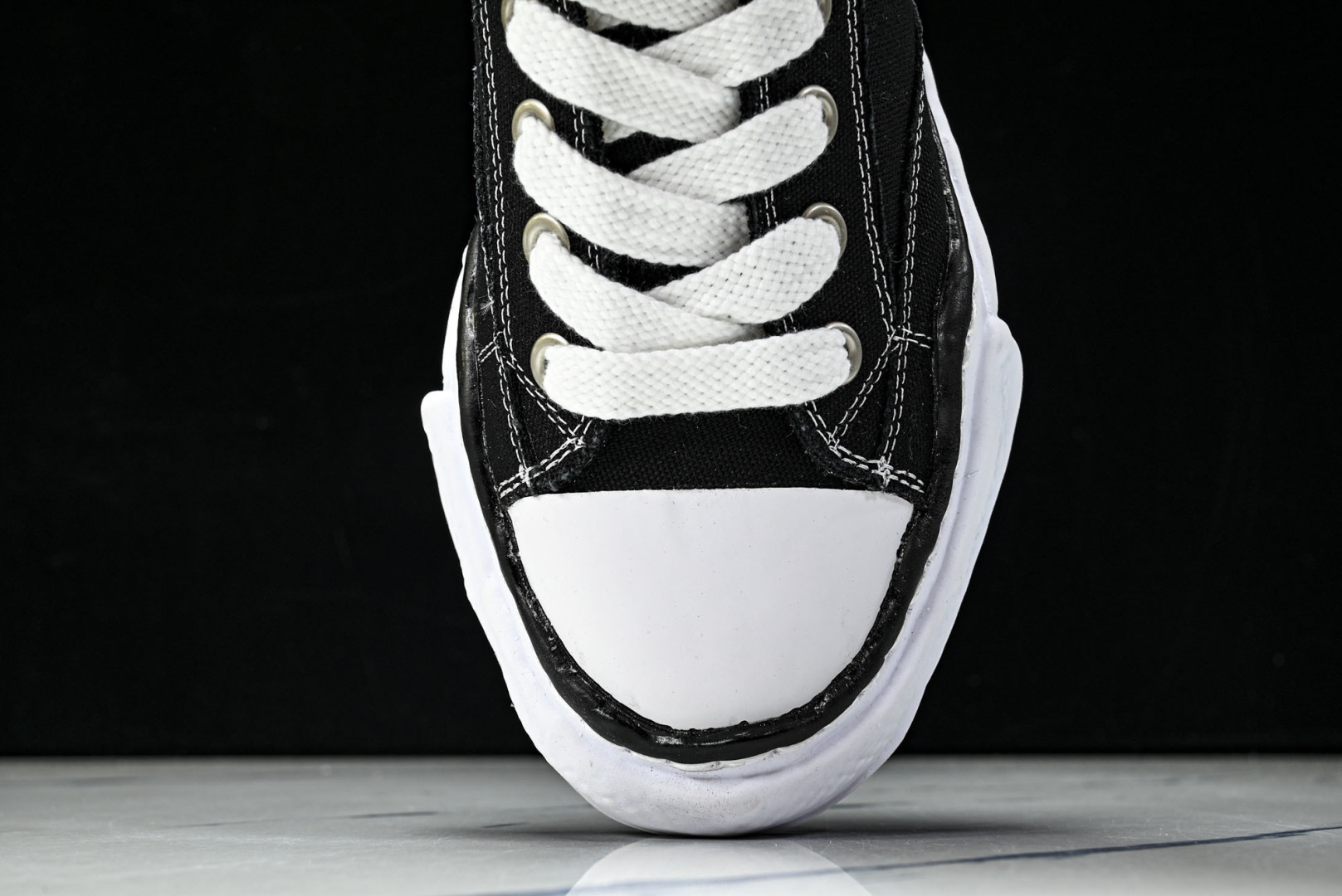 MMY 尺码35-46纯原版出品-MIHARA YASUHIRO 三原康裕 经典裸色帆布溶解鞋X1682