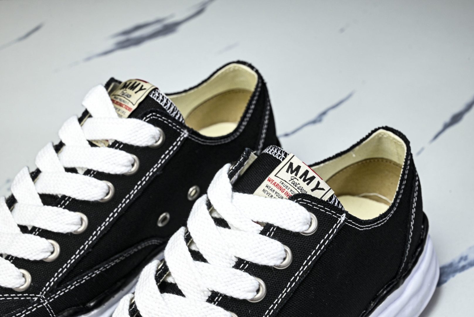 MMY 尺码35-46纯原版出品-MIHARA YASUHIRO 三原康裕 经典裸色帆布溶解鞋X1682