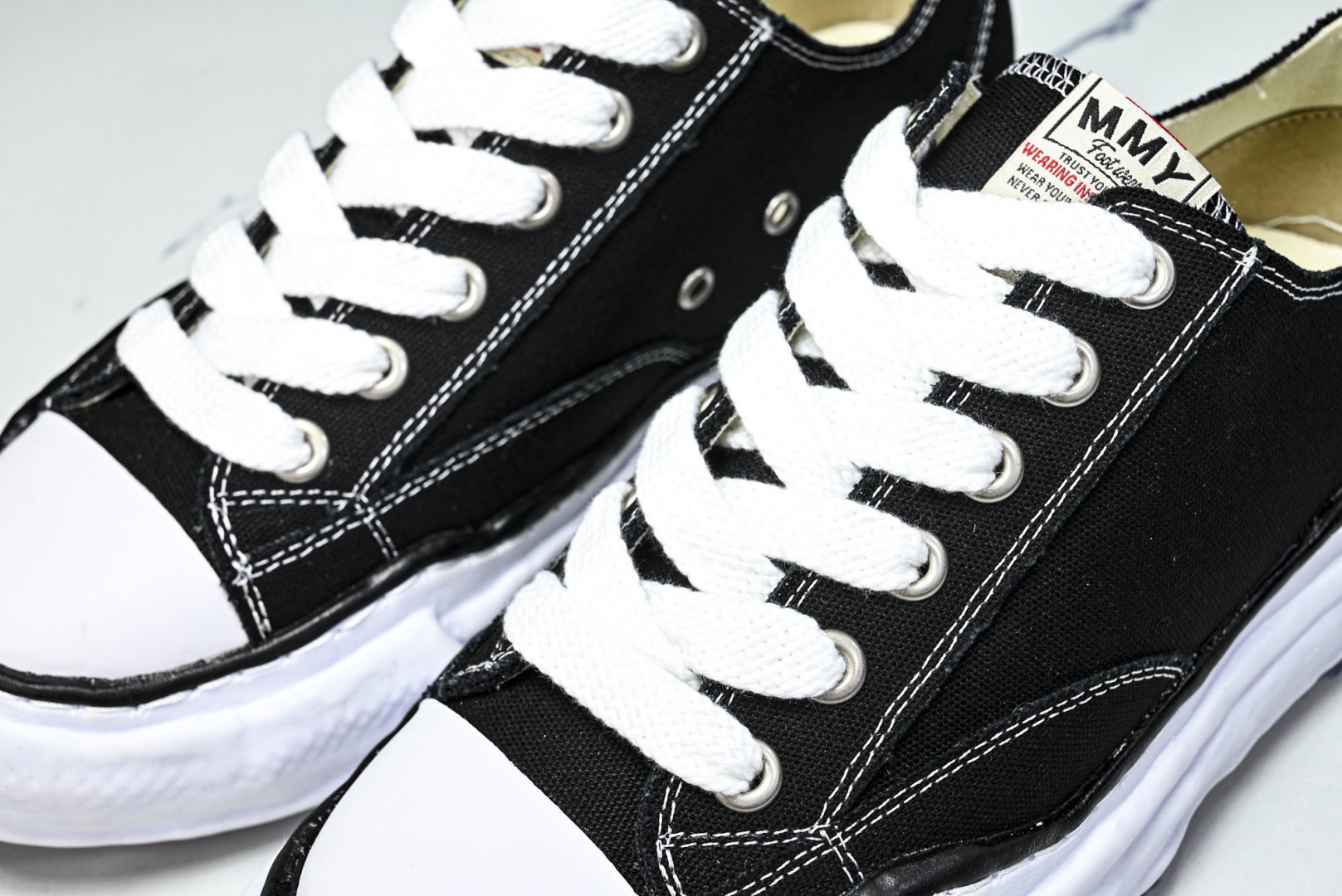 MMY 尺码35-46纯原版出品-MIHARA YASUHIRO 三原康裕 经典裸色帆布溶解鞋X1682