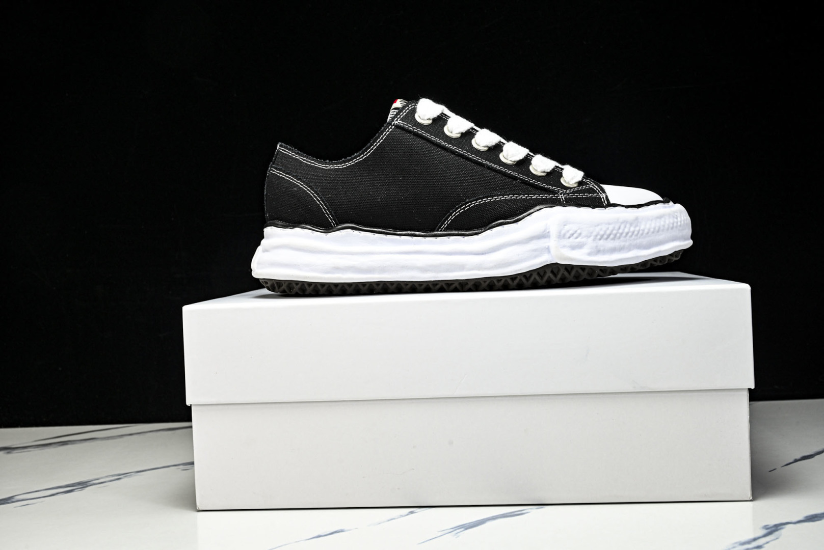 MMY 尺码35-46纯原版出品-MIHARA YASUHIRO 三原康裕 经典裸色帆布溶解鞋X1682