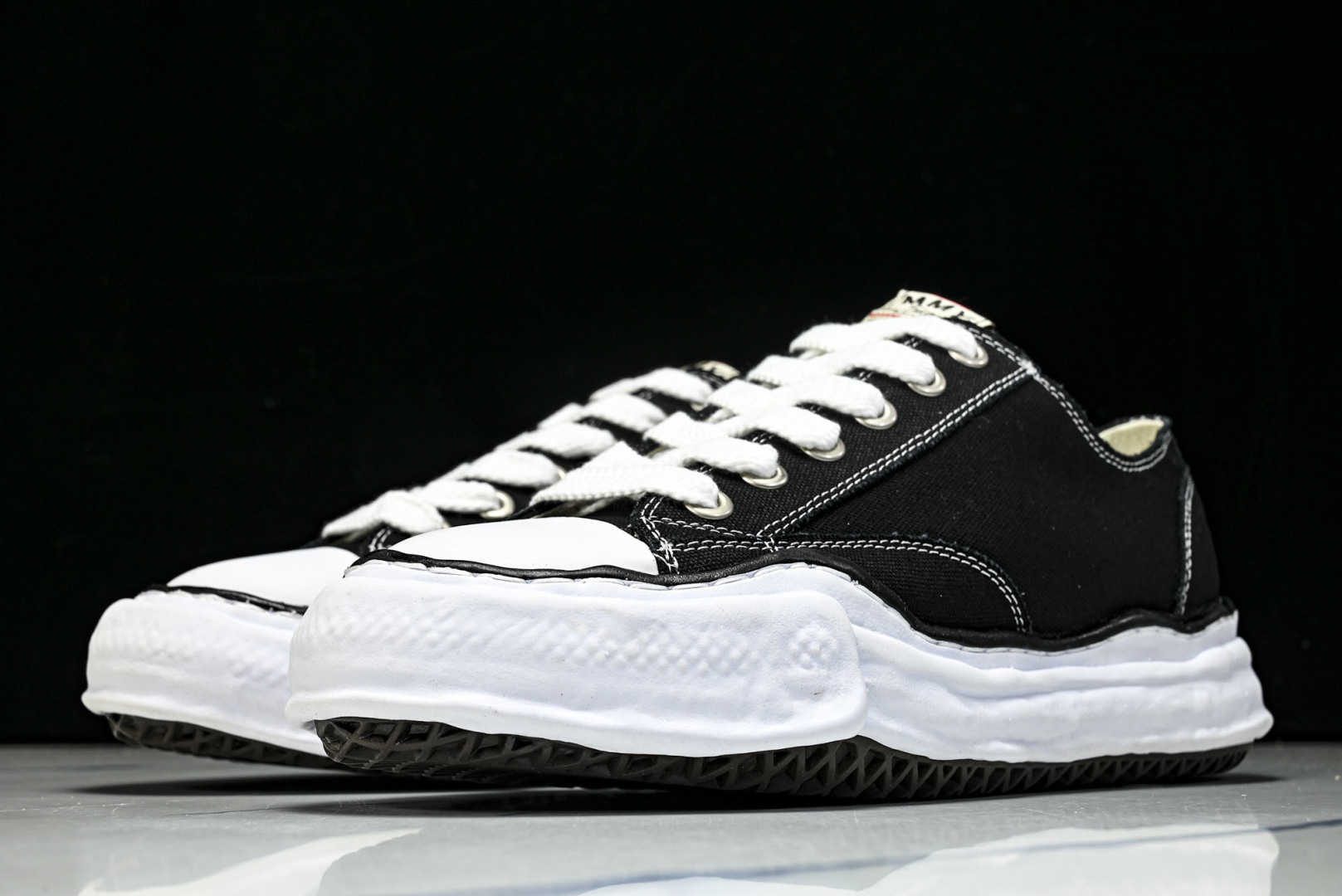 MMY 尺码35-46纯原版出品-MIHARA YASUHIRO 三原康裕 经典裸色帆布溶解鞋X1682