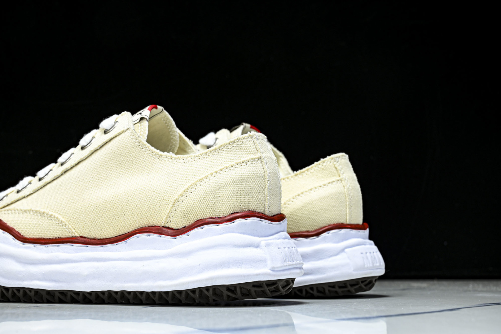 MMY 尺码35-46纯原版出品-MIHARA YASUHIRO 三原康裕 经典裸色帆布溶解鞋X1682