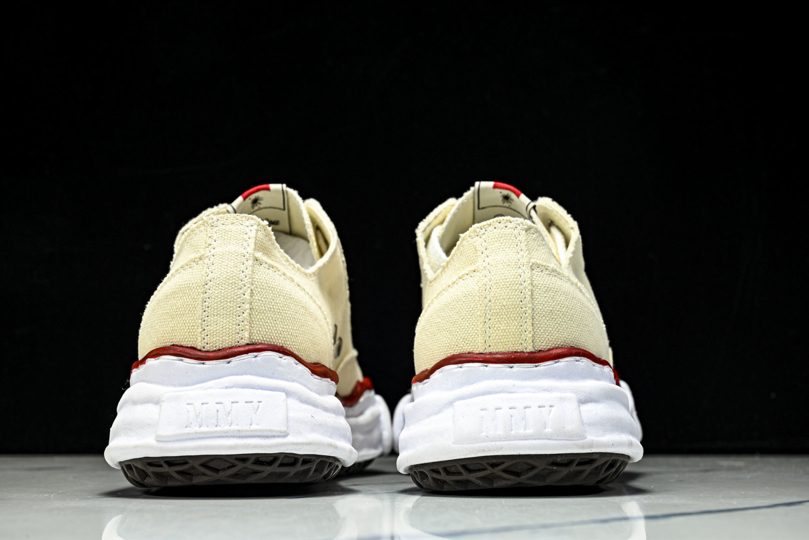 MMY 尺码35-46纯原版出品-MIHARA YASUHIRO 三原康裕 经典裸色帆布溶解鞋X1682