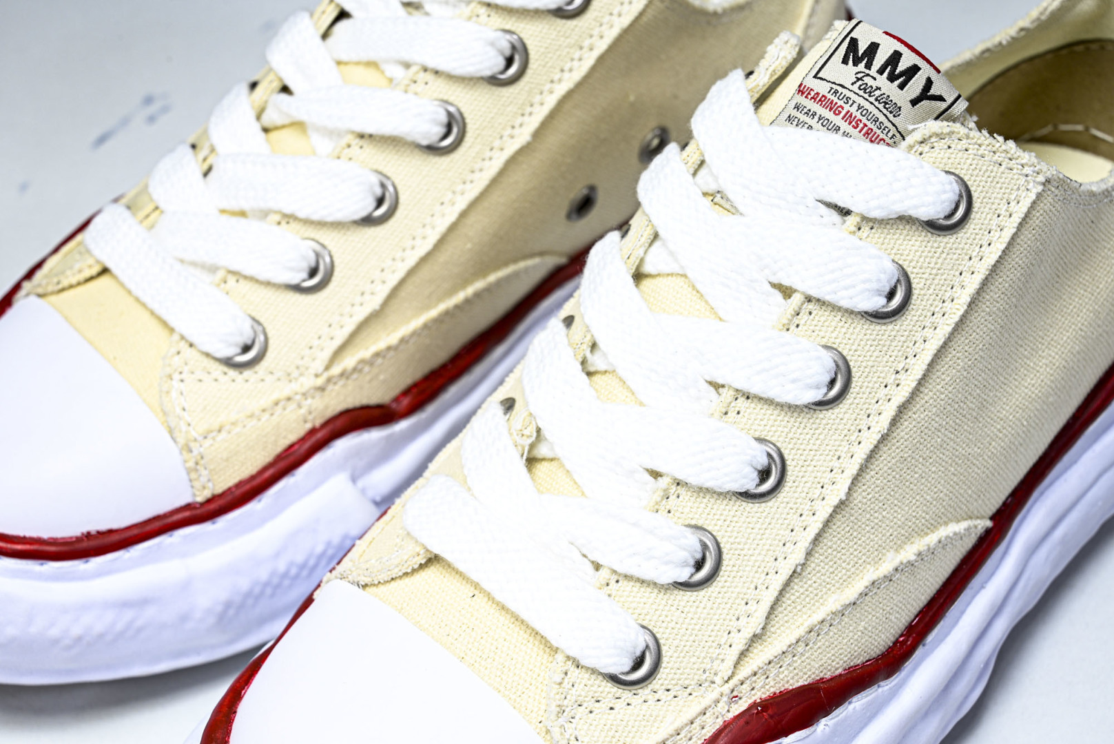 MMY 尺码35-46纯原版出品-MIHARA YASUHIRO 三原康裕 经典裸色帆布溶解鞋X1682