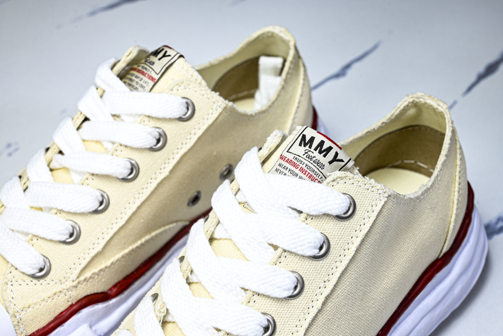 MMY 尺码35-46纯原版出品-MIHARA YASUHIRO 三原康裕 经典裸色帆布溶解鞋X1682
