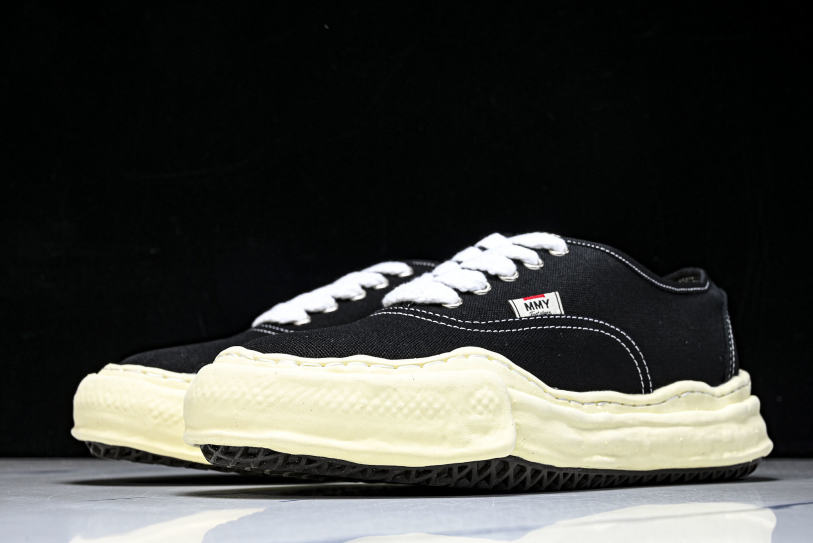 MMY 尺码35-46纯原版出品-MIHARA YASUHIRO 三原康裕 经典裸色帆布溶解鞋CS128