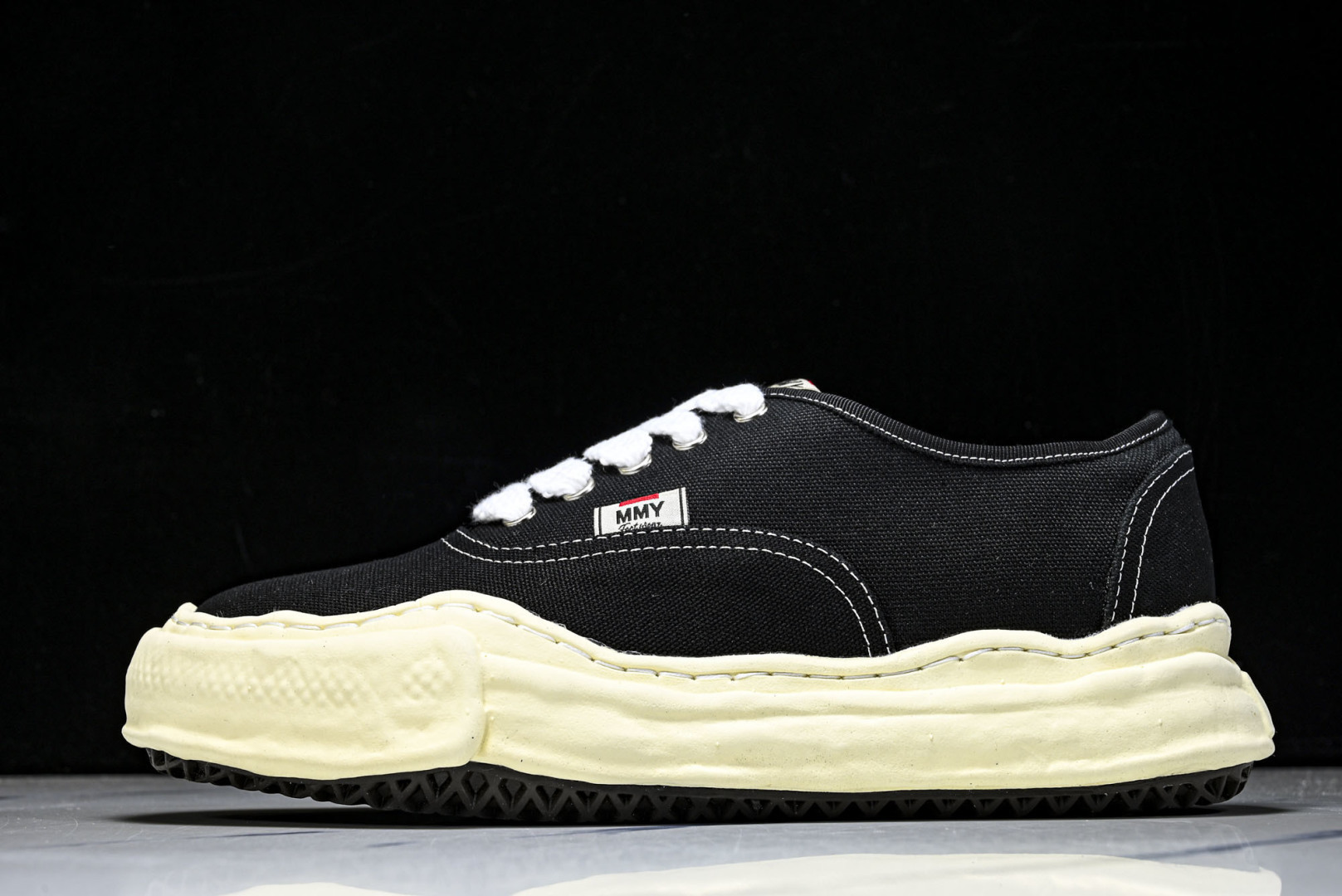 MMY 尺码35-46纯原版出品-MIHARA YASUHIRO 三原康裕 经典裸色帆布溶解鞋CS128