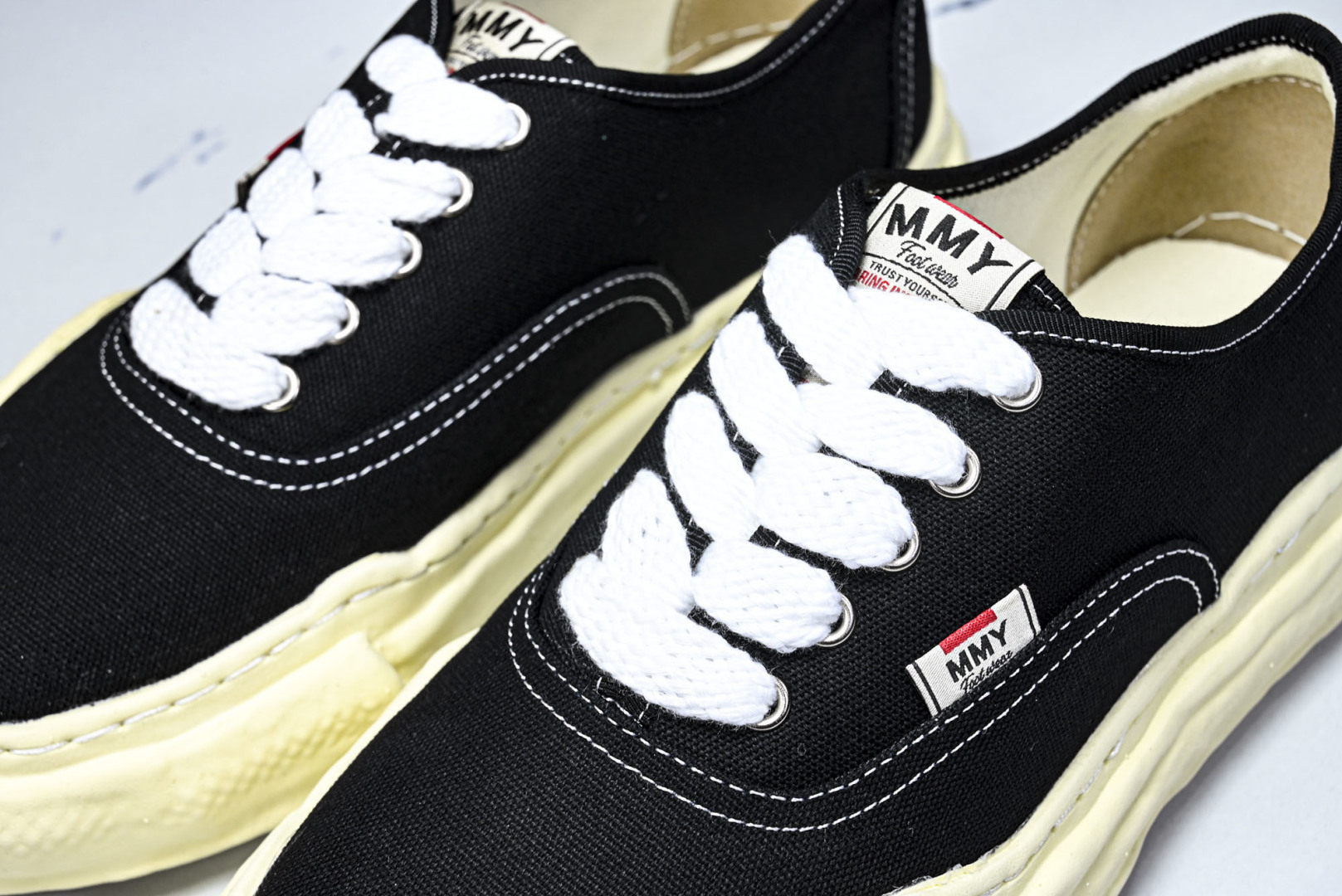 MMY 尺码35-46纯原版出品-MIHARA YASUHIRO 三原康裕 经典裸色帆布溶解鞋CS128