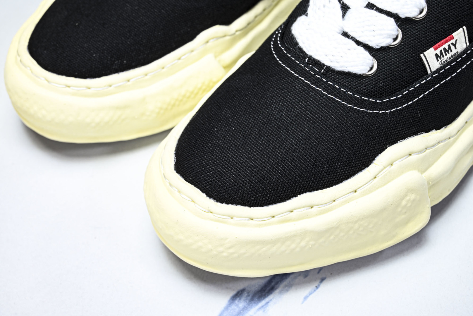 MMY 尺码35-46纯原版出品-MIHARA YASUHIRO 三原康裕 经典裸色帆布溶解鞋CS128