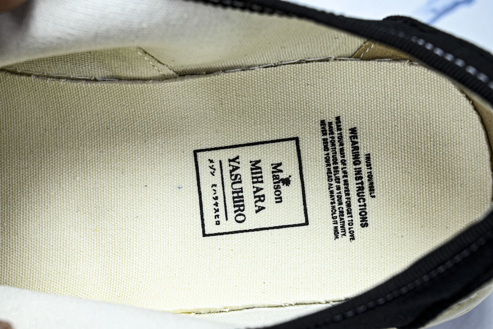 MMY 尺码35-46纯原版出品-MIHARA YASUHIRO 三原康裕 经典裸色帆布溶解鞋CS128