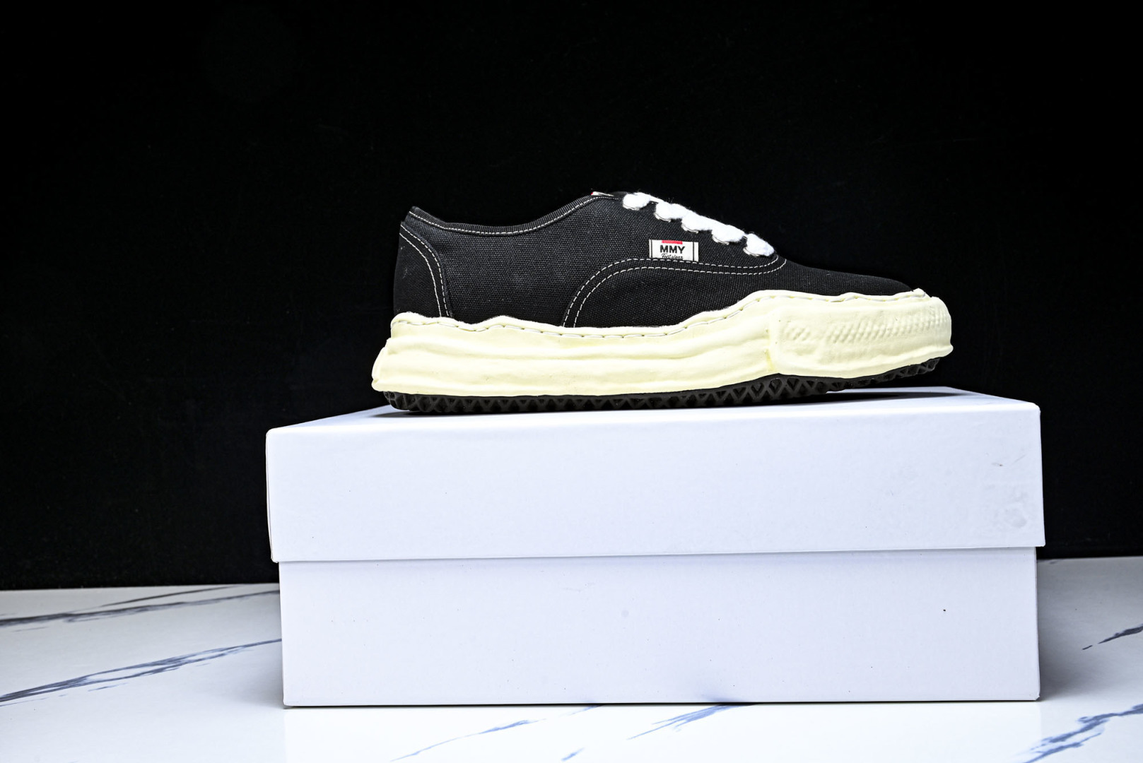 MMY 尺码35-46纯原版出品-MIHARA YASUHIRO 三原康裕 经典裸色帆布溶解鞋CS128