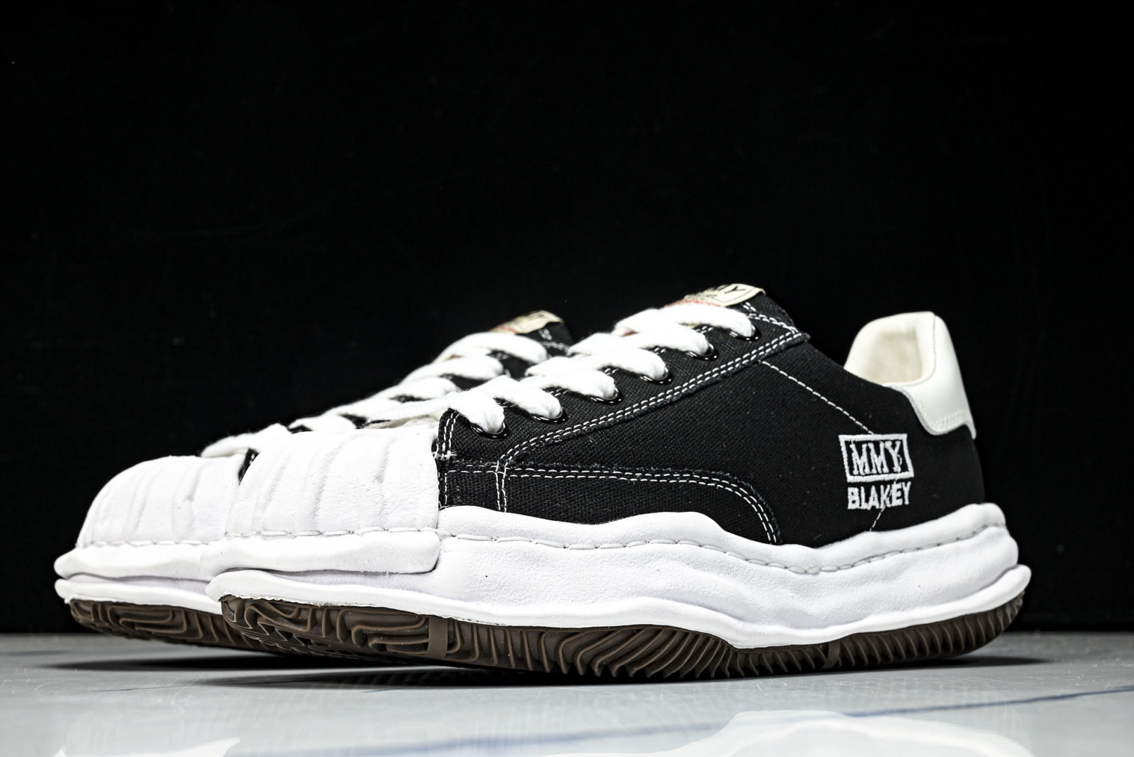 MMY 尺码35-46纯原版出品-MIHARA YASUHIRO 三原康裕 经典裸色帆布溶解鞋CX068