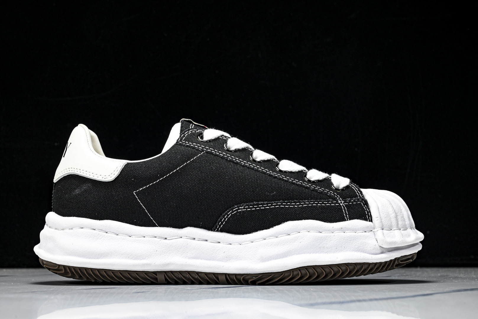 MMY 尺码35-46纯原版出品-MIHARA YASUHIRO 三原康裕 经典裸色帆布溶解鞋CX068