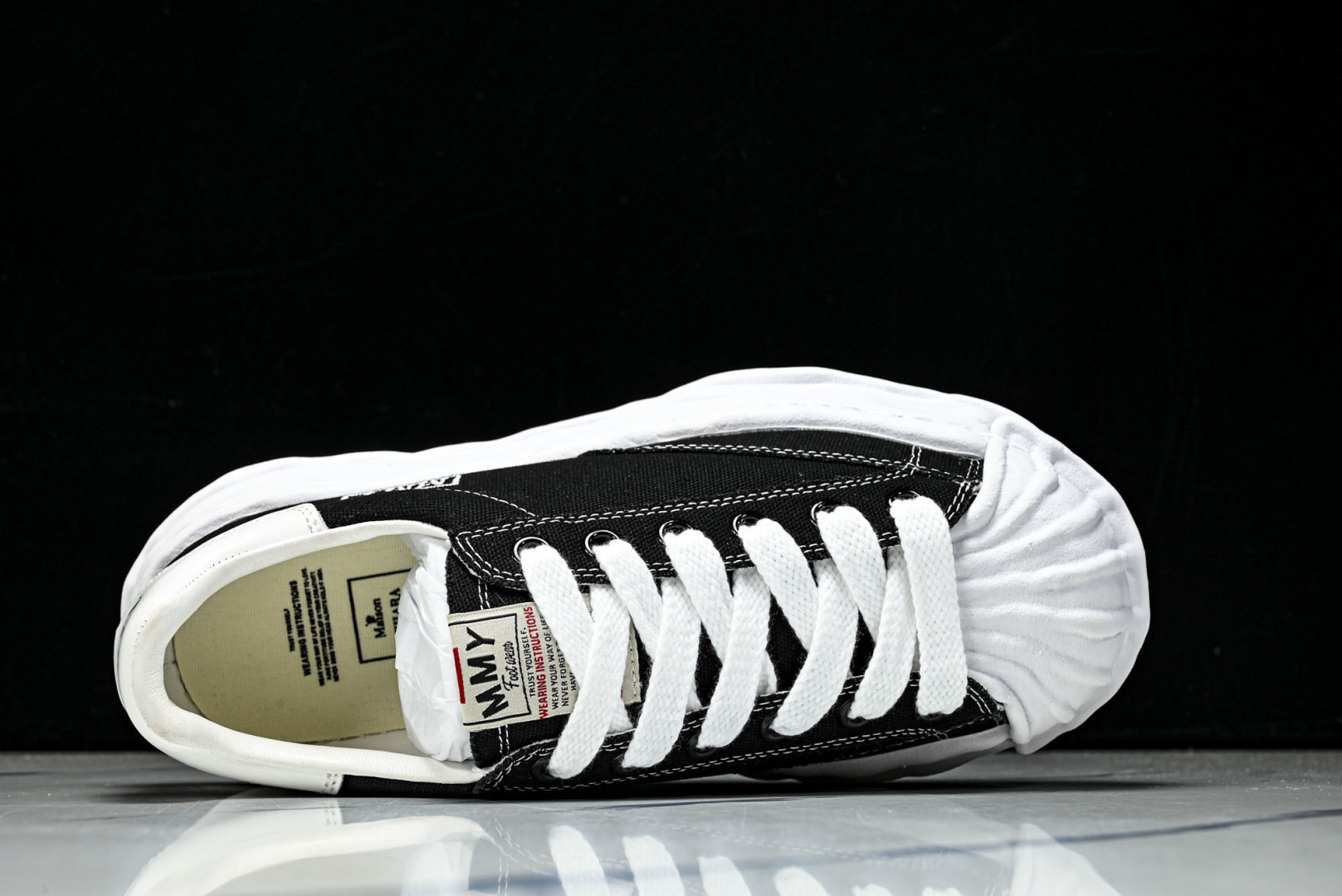 MMY 尺码35-46纯原版出品-MIHARA YASUHIRO 三原康裕 经典裸色帆布溶解鞋CX068