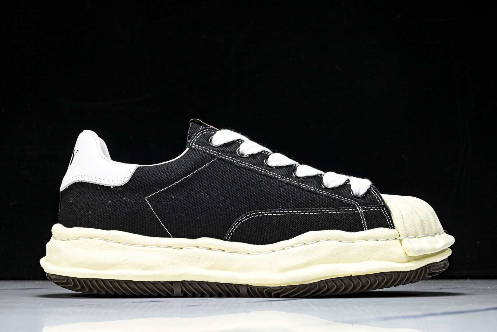 MMY 尺码35-46纯原版出品-MIHARA YASUHIRO 三原康裕 经典裸色帆布溶解鞋CX068