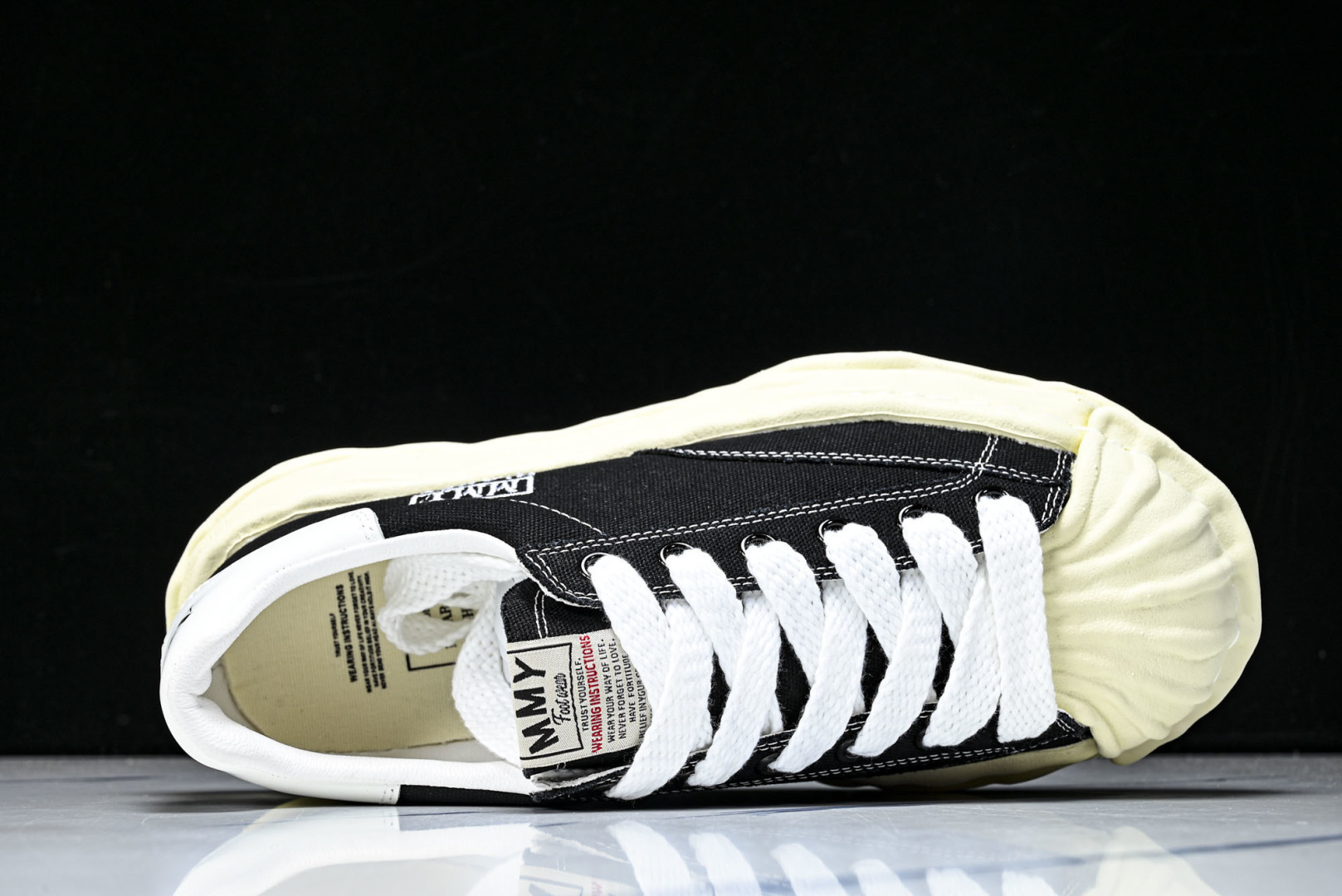 MMY 尺码35-46纯原版出品-MIHARA YASUHIRO 三原康裕 经典裸色帆布溶解鞋CX068