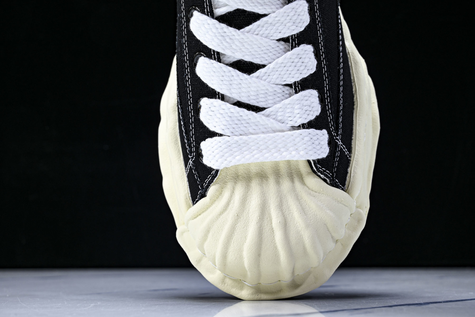 MMY 尺码35-46纯原版出品-MIHARA YASUHIRO 三原康裕 经典裸色帆布溶解鞋CX068