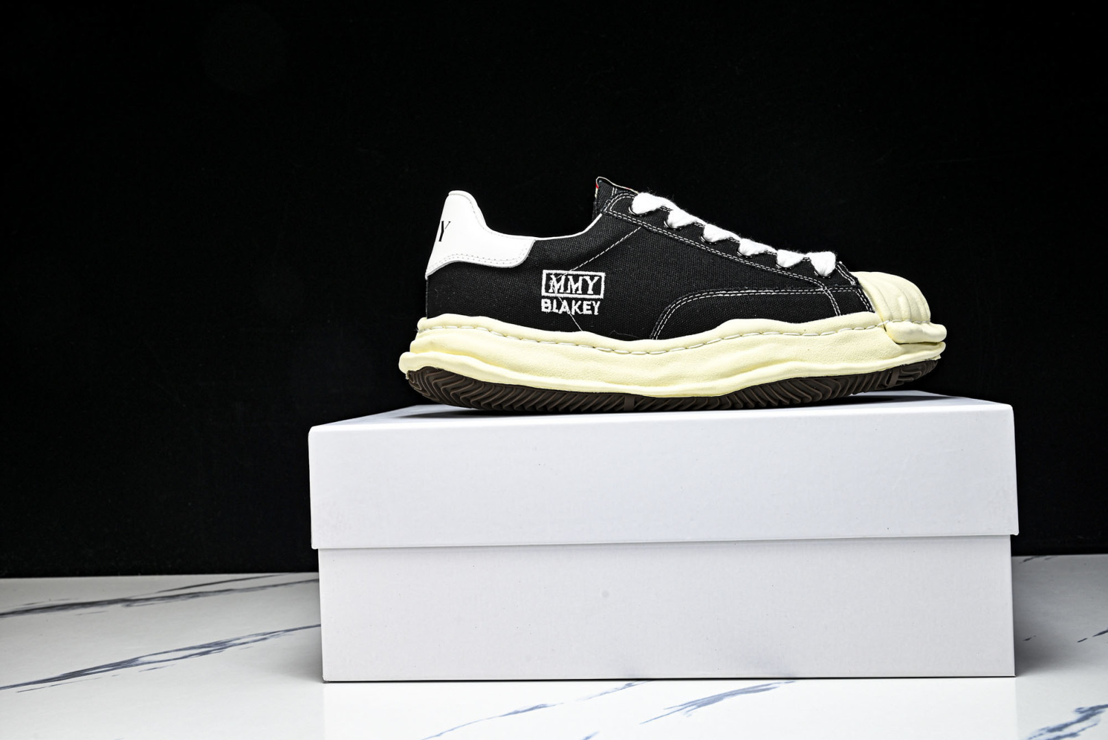 MMY 尺码35-46纯原版出品-MIHARA YASUHIRO 三原康裕 经典裸色帆布溶解鞋CX068