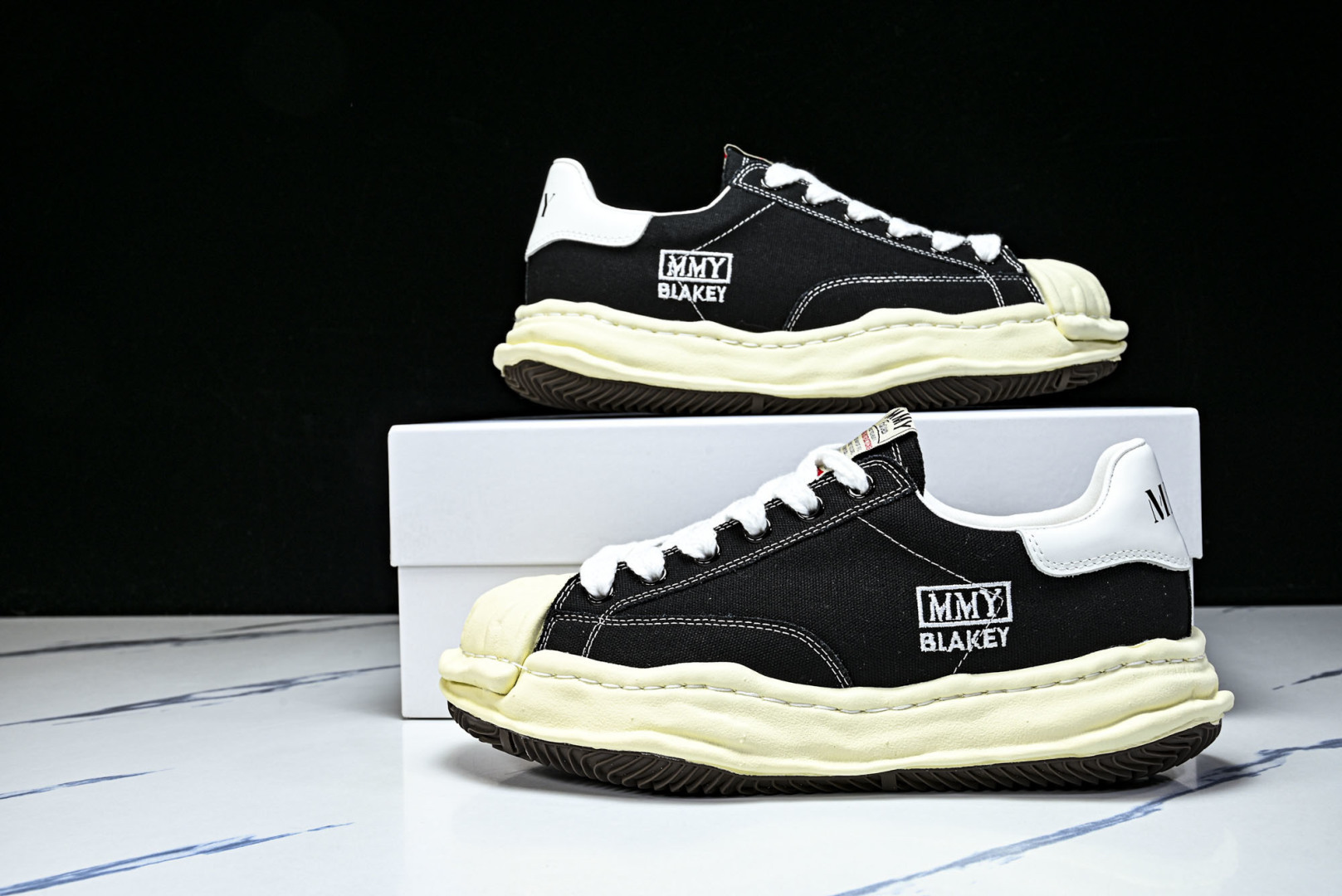 MMY 尺码35-46纯原版出品-MIHARA YASUHIRO 三原康裕 经典裸色帆布溶解鞋CX068