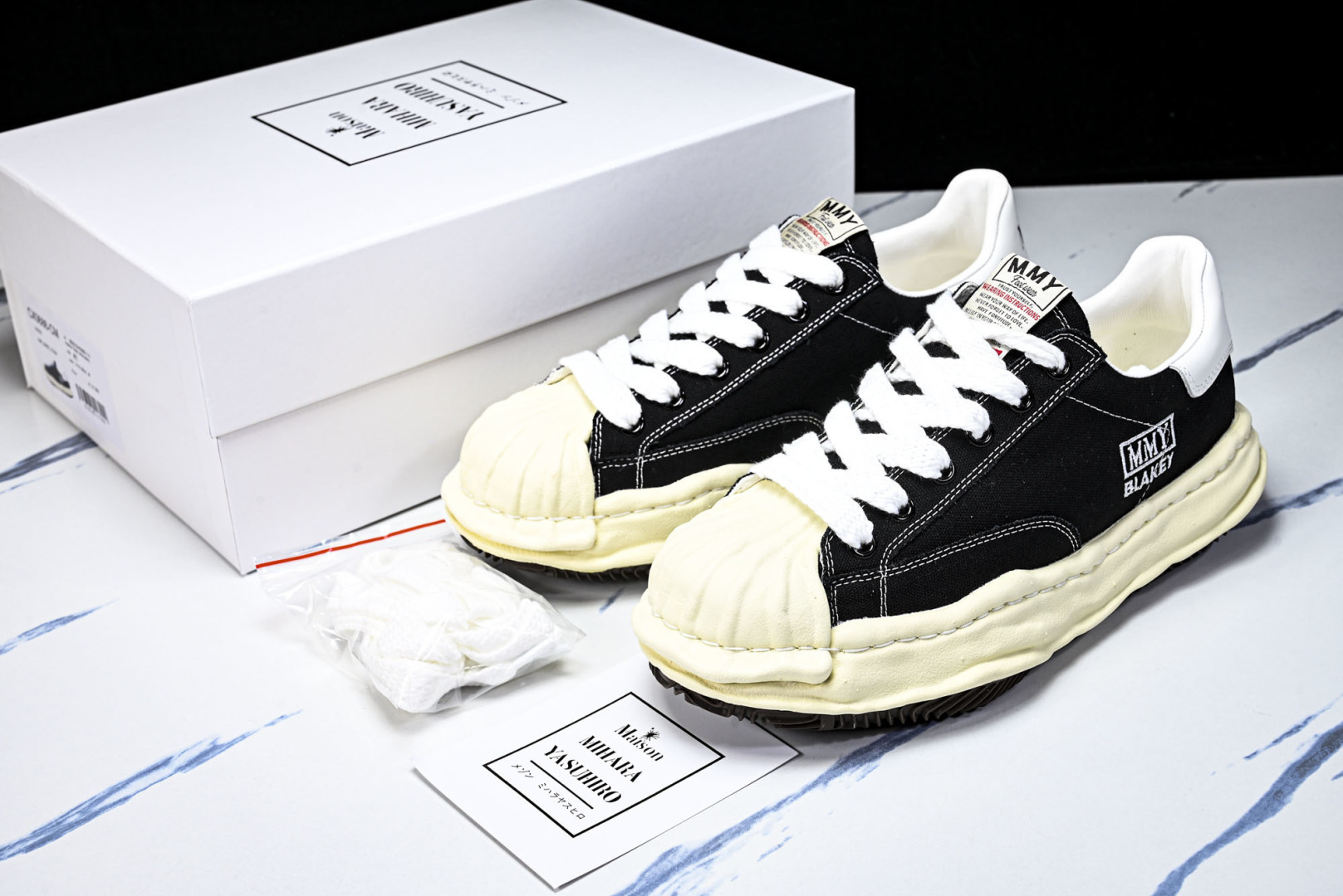 MMY 尺码35-46纯原版出品-MIHARA YASUHIRO 三原康裕 经典裸色帆布溶解鞋CX068