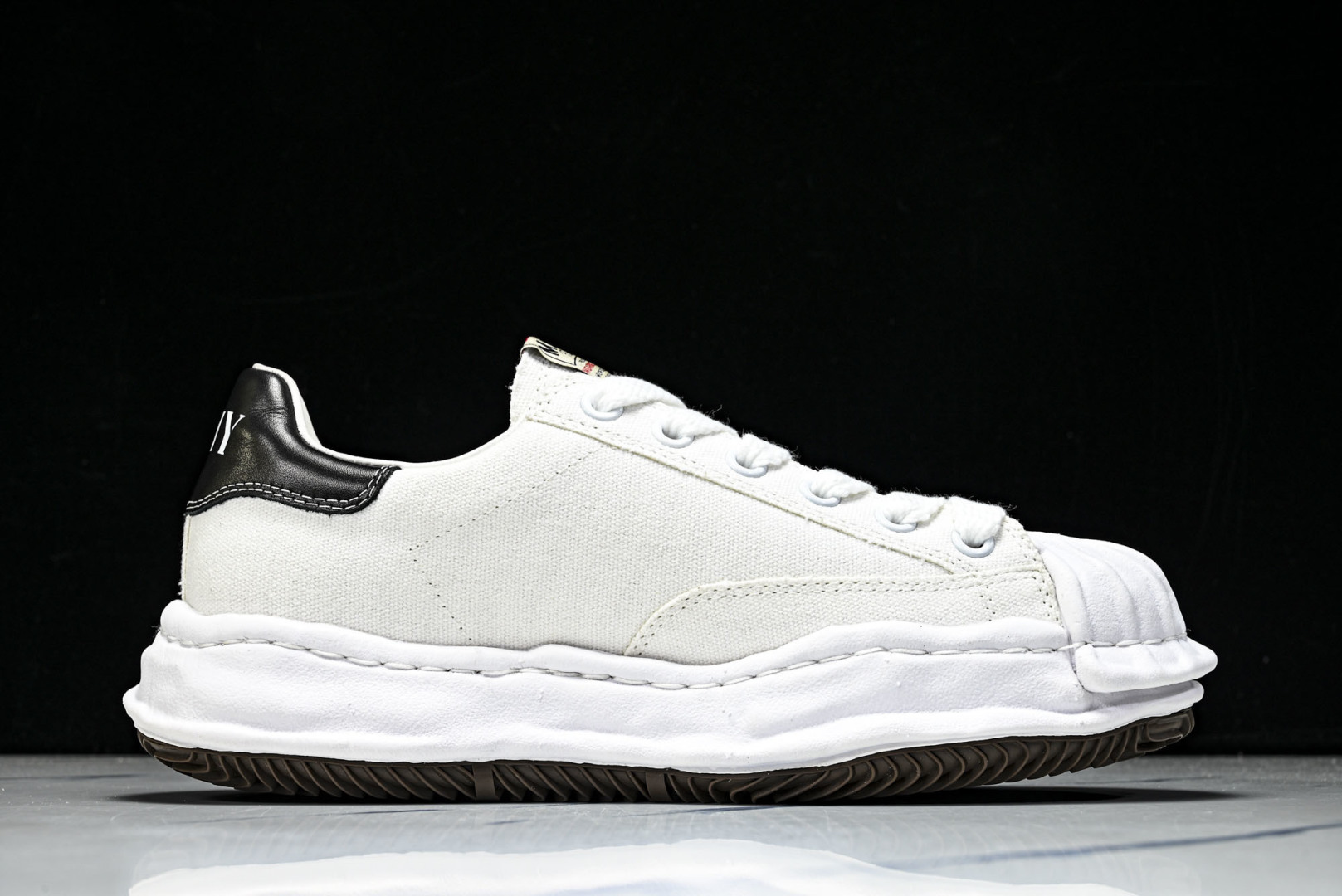 MMY 尺码35-46纯原版出品-MIHARA YASUHIRO 三原康裕 经典裸色帆布溶解鞋CX068