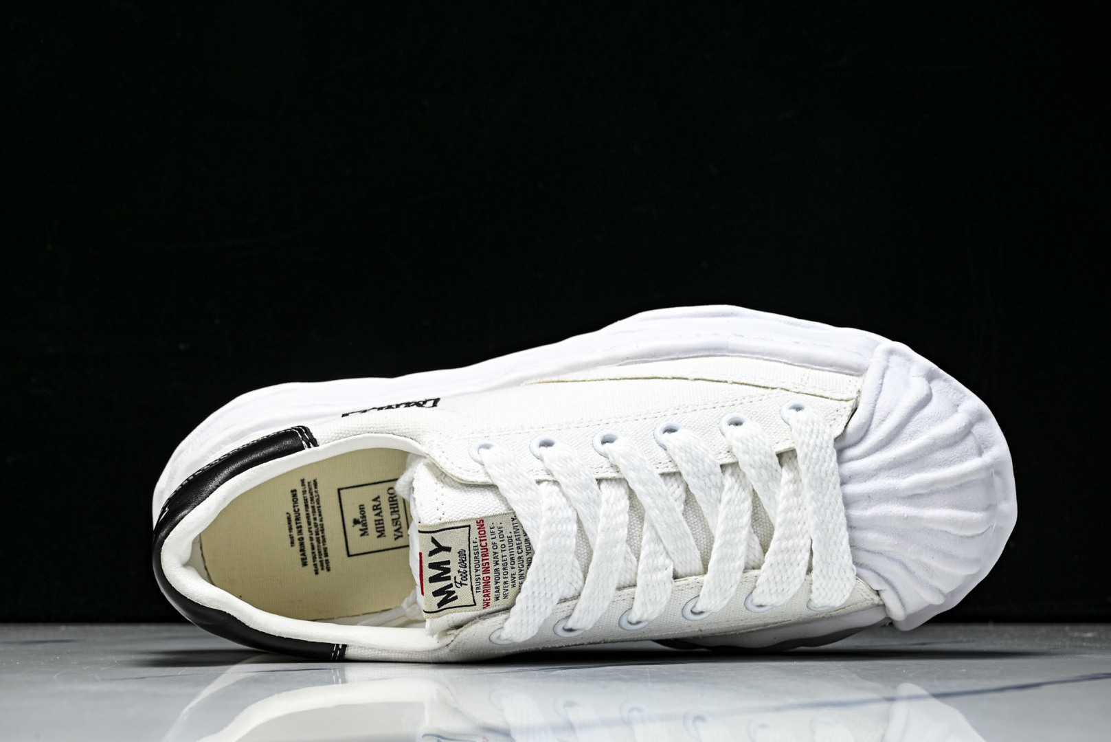 MMY 尺码35-46纯原版出品-MIHARA YASUHIRO 三原康裕 经典裸色帆布溶解鞋CX068