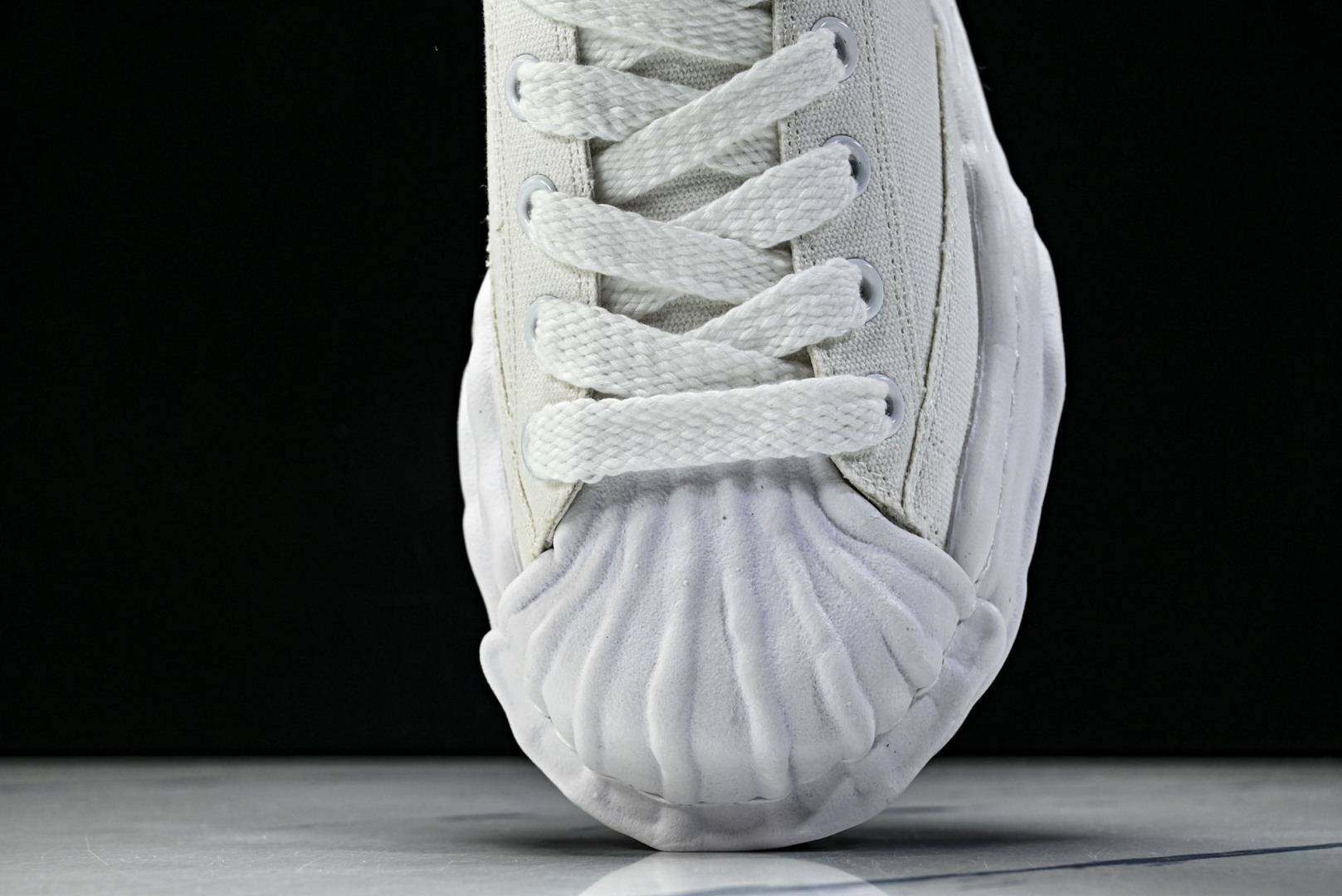 MMY 尺码35-46纯原版出品-MIHARA YASUHIRO 三原康裕 经典裸色帆布溶解鞋CX068