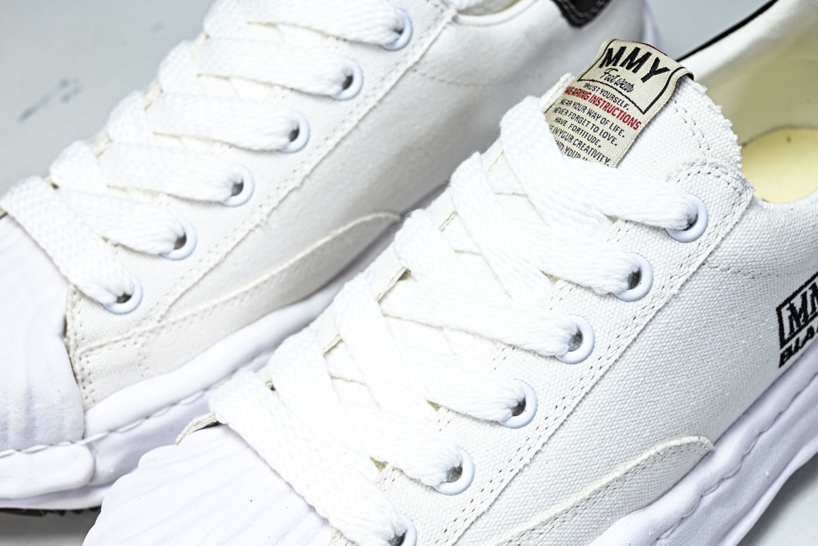 MMY 尺码35-46纯原版出品-MIHARA YASUHIRO 三原康裕 经典裸色帆布溶解鞋CX068