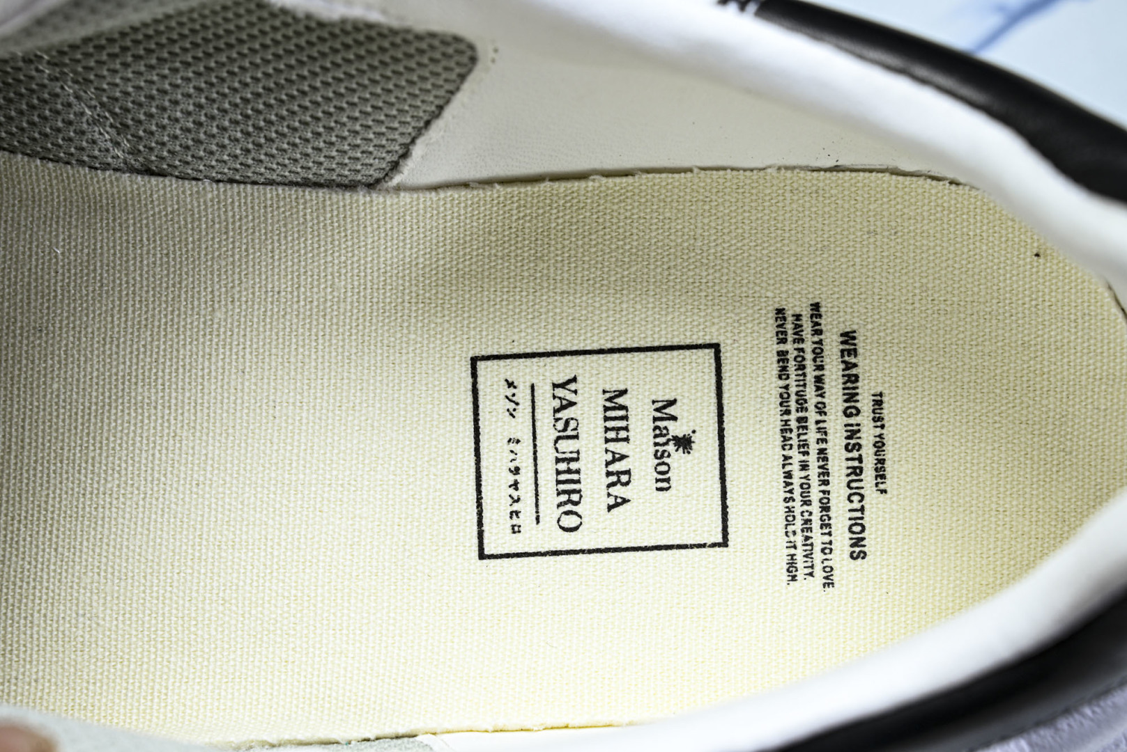 MMY 尺码35-46纯原版出品-MIHARA YASUHIRO 三原康裕 经典裸色帆布溶解鞋CX068