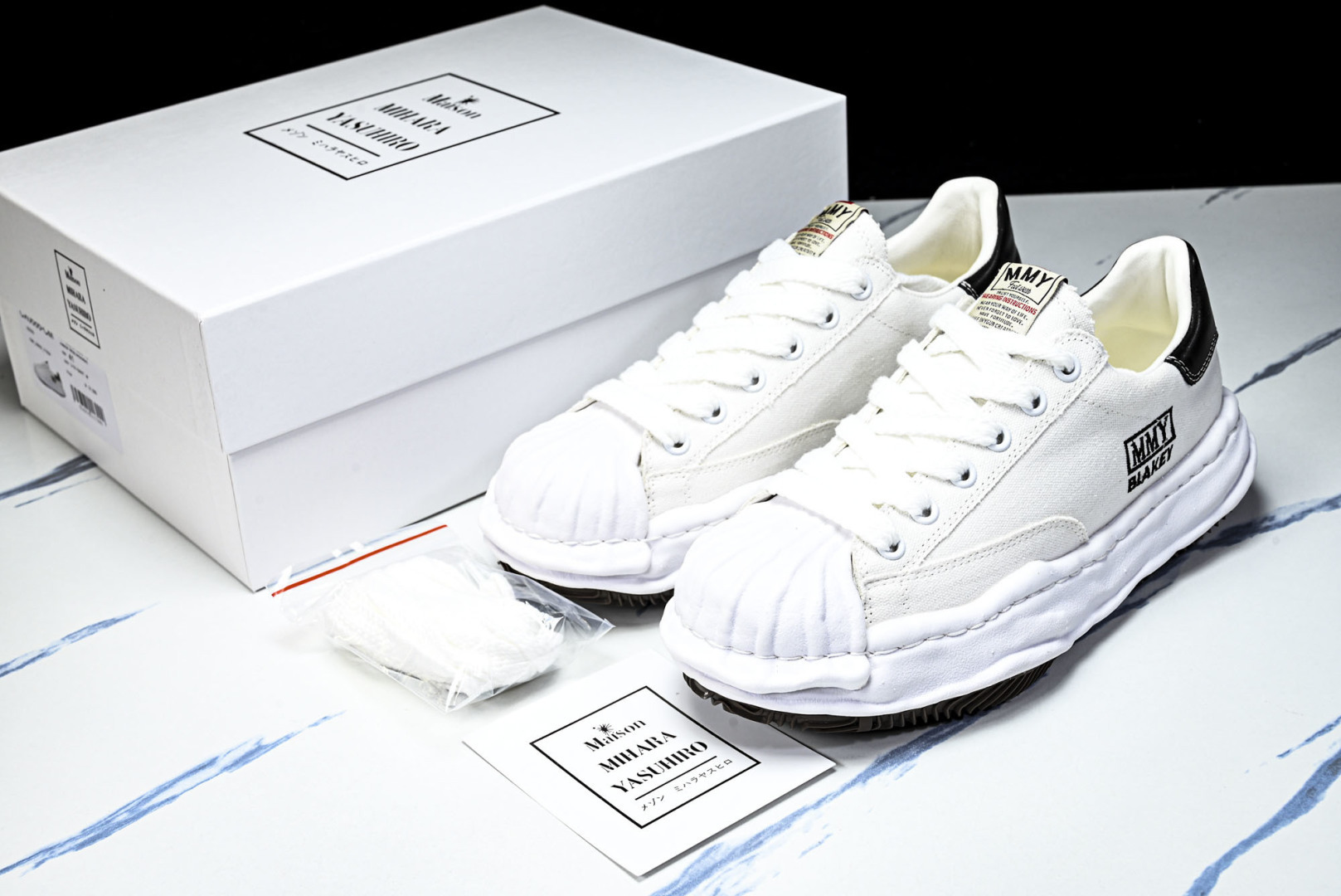 MMY 尺码35-46纯原版出品-MIHARA YASUHIRO 三原康裕 经典裸色帆布溶解鞋CX068