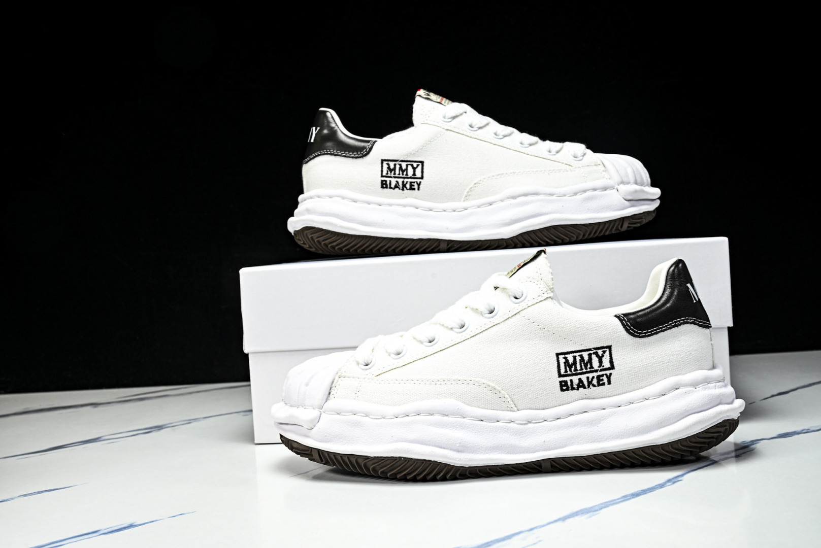 MMY 尺码35-46纯原版出品-MIHARA YASUHIRO 三原康裕 经典裸色帆布溶解鞋CX068