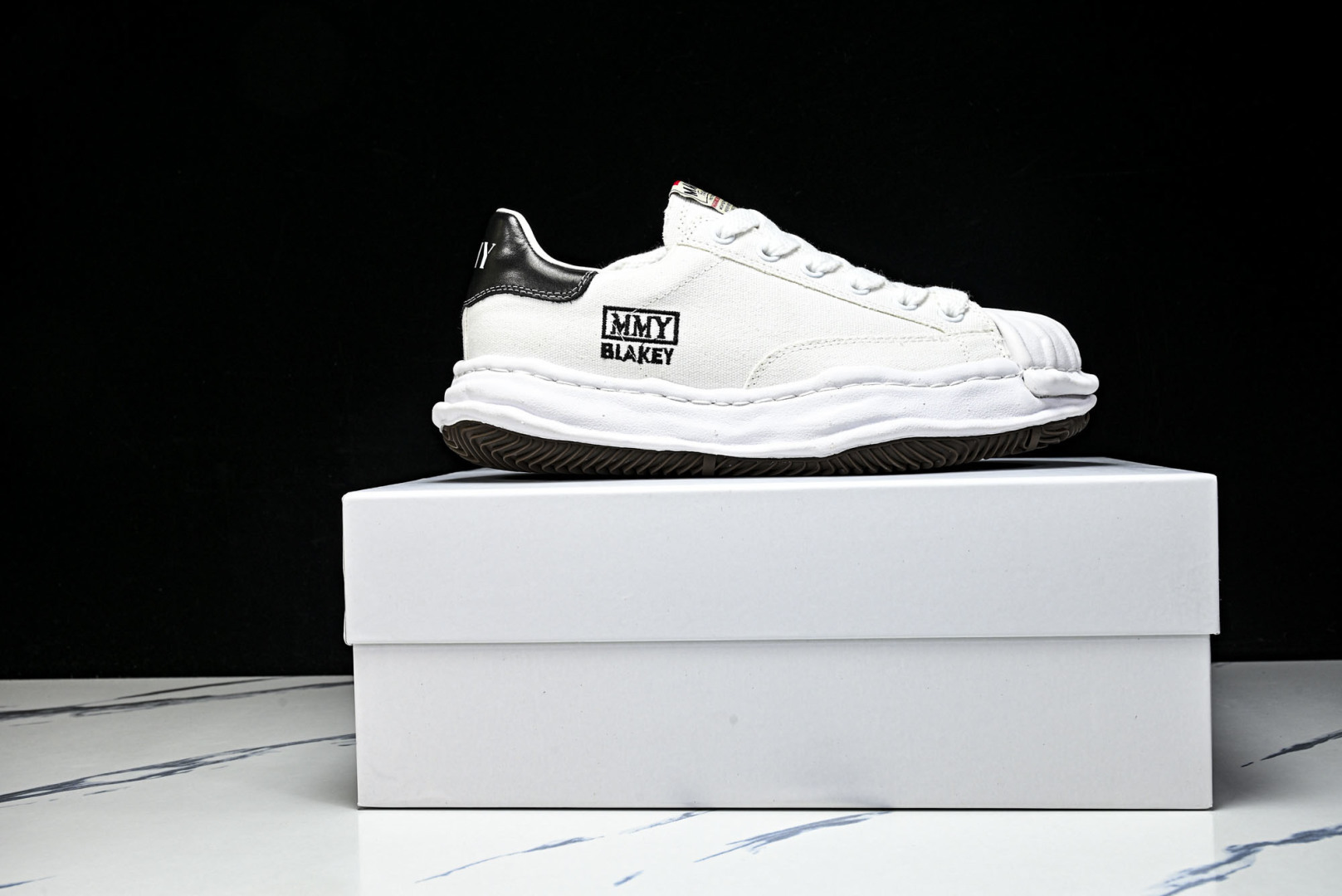 MMY 尺码35-46纯原版出品-MIHARA YASUHIRO 三原康裕 经典裸色帆布溶解鞋CX068