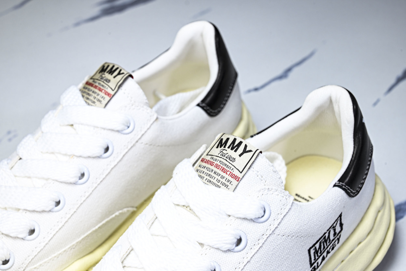 MMY 尺码35-46纯原版出品-MIHARA YASUHIRO 三原康裕 经典裸色帆布溶解鞋CX068